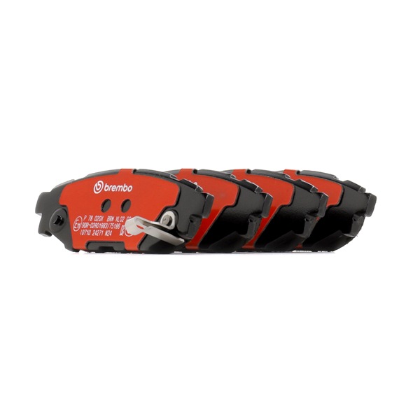 Köp billiga original Bromsbelägg P 78 020X jämförbara med SU00304096 OEM nummer på nätet