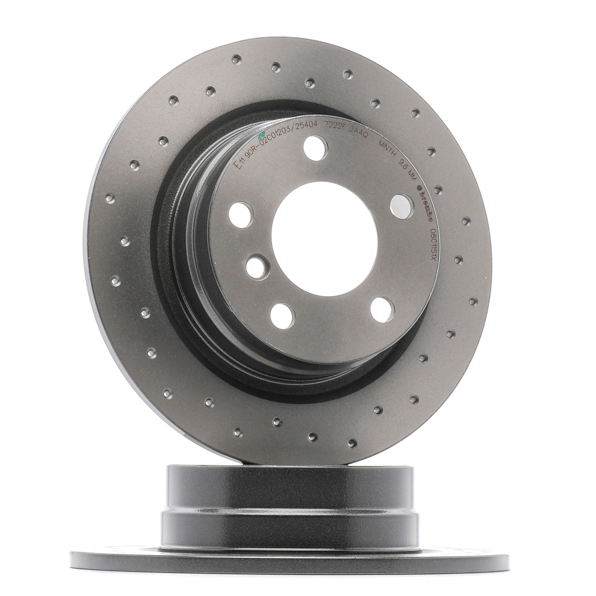 Köp BREMBO Bromsskiva Produktnummer: 08.C115.1X till det förmånliga priset av 806,47 kr