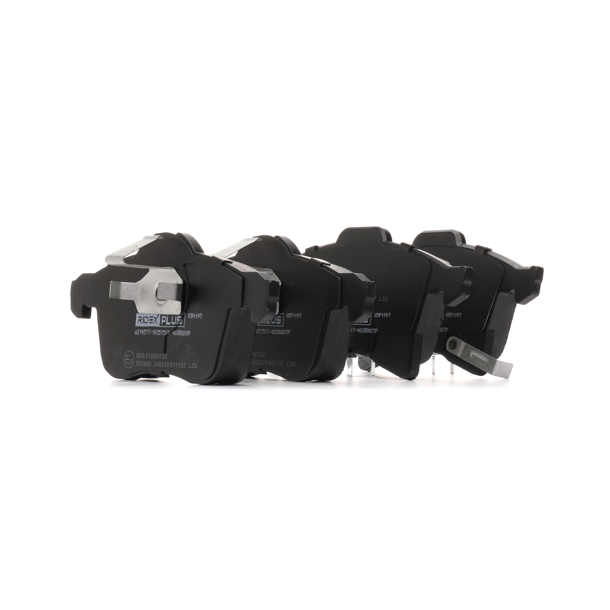 RIDEX PLUS 402B0007P Plaquettes de frein