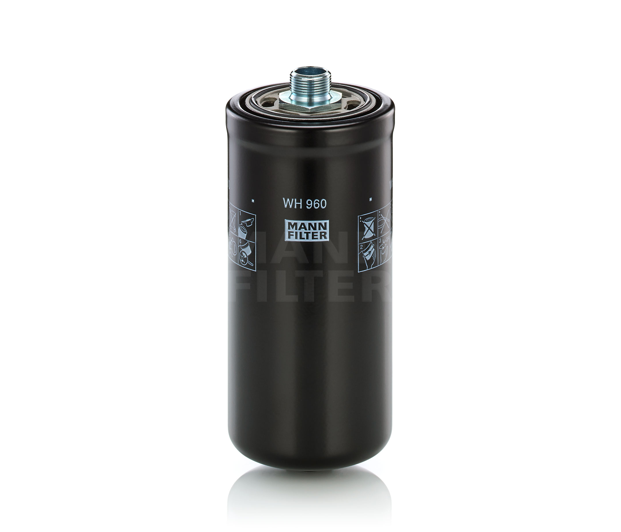 Cumpărați Filtru de ulei cutie de viteze automată de la MANN-FILTER Număr produs: WH 960 la prețul de doar 214,79 lei