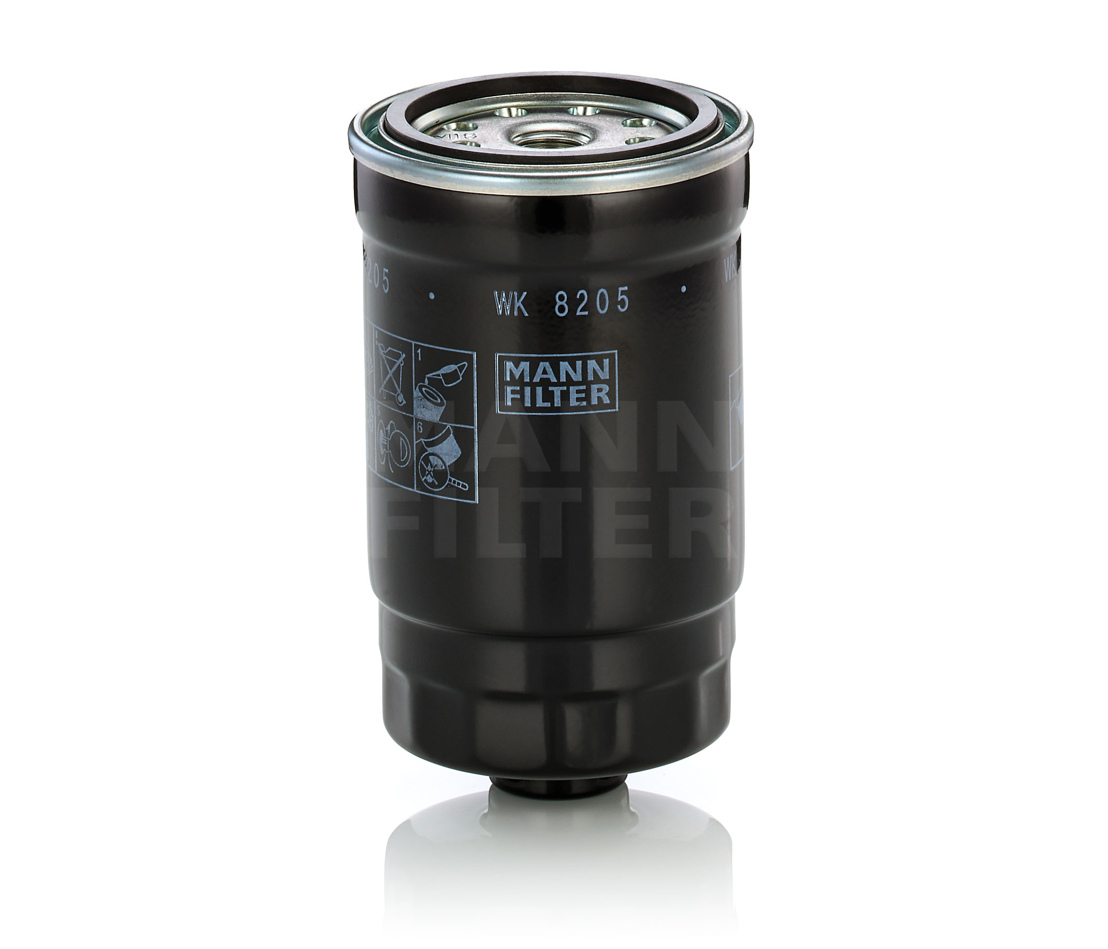 Įsigykite MANN-FILTER Kuro filtras Prekės Nr.: WK 8205 už žemiausią 24,98 € kainą