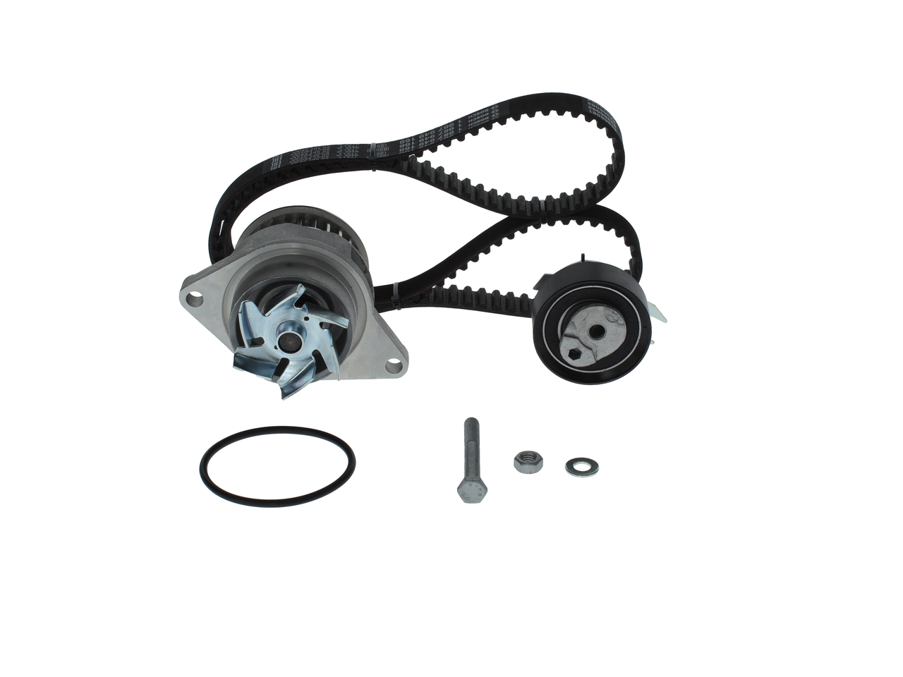 VW 60 1.4 60 LE Benzin Vezérműszíj készlet vízpumpával OEM BOSCH gépkocsihoz online, nagyszerű áron