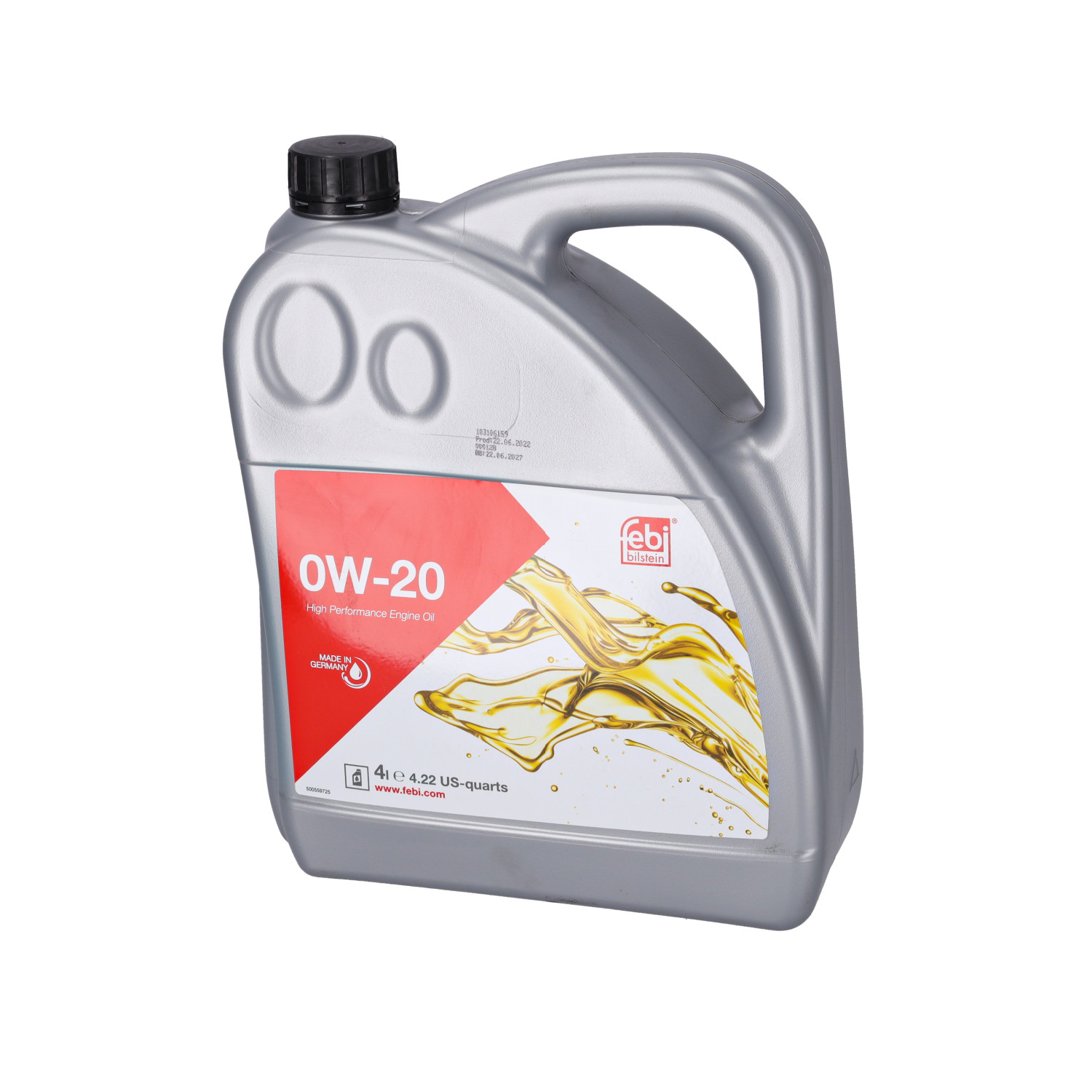 OEM Ulei de motor SKODA 1.0 TSI 110 CP benzina G052577M2 de la FEBI BILSTEIN online la un preț incredibil