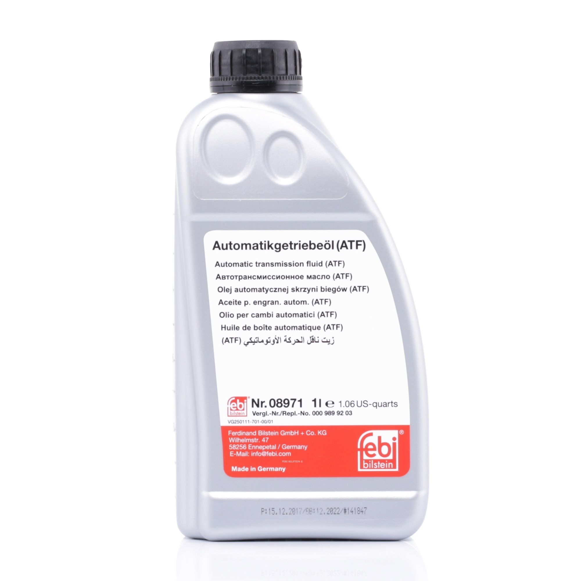 Buy FEBI BILSTEIN Hydraulic Oil Product No.: 08971 at the low price of £ 11,34