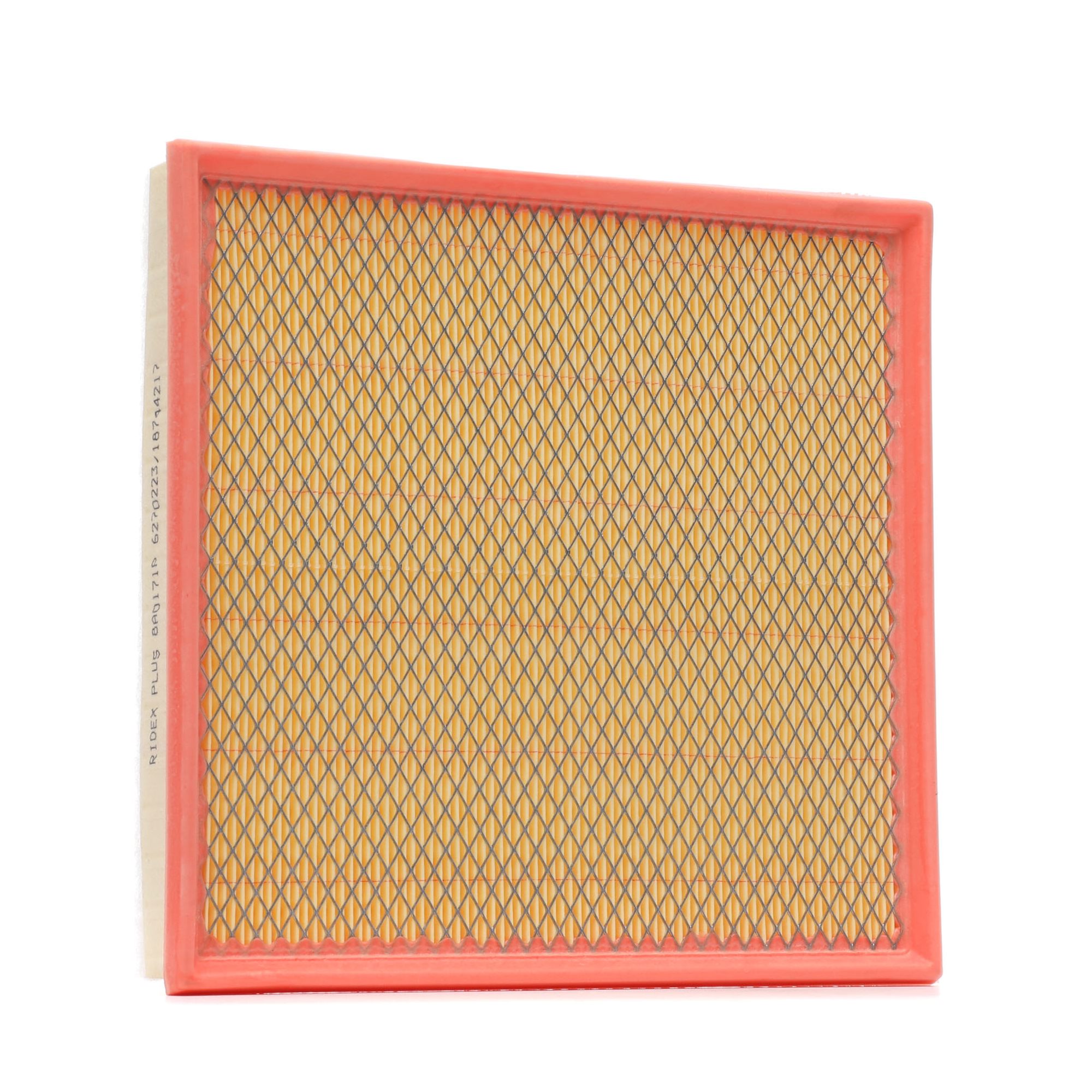 Köp RIDEX PLUS Luftfilter Produktnummer: 8A0171P till det förmånliga priset av 151,76 kr