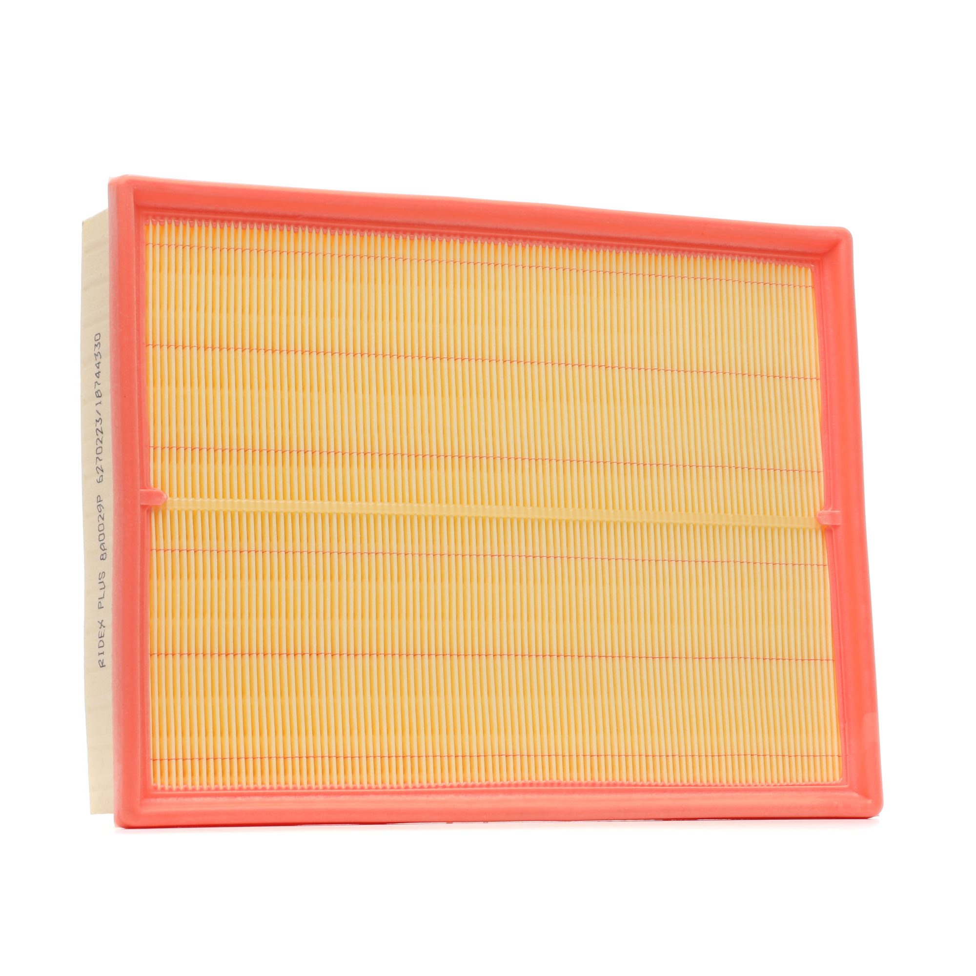 Köp RIDEX PLUS Luftfilter Produktnummer: 8A0029P till det förmånliga priset av 164,78 kr