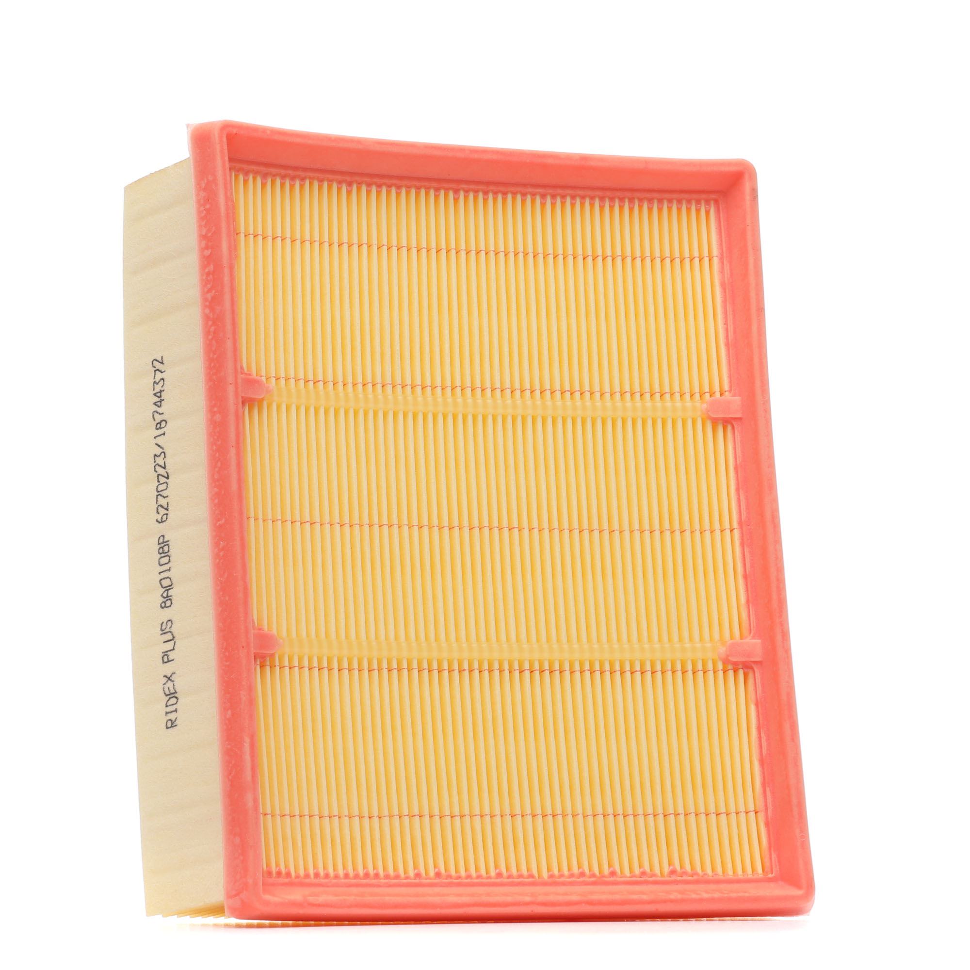 Köp RIDEX PLUS Luftfilter Produktnummer: 8A0108P till det förmånliga priset av 133,02 kr