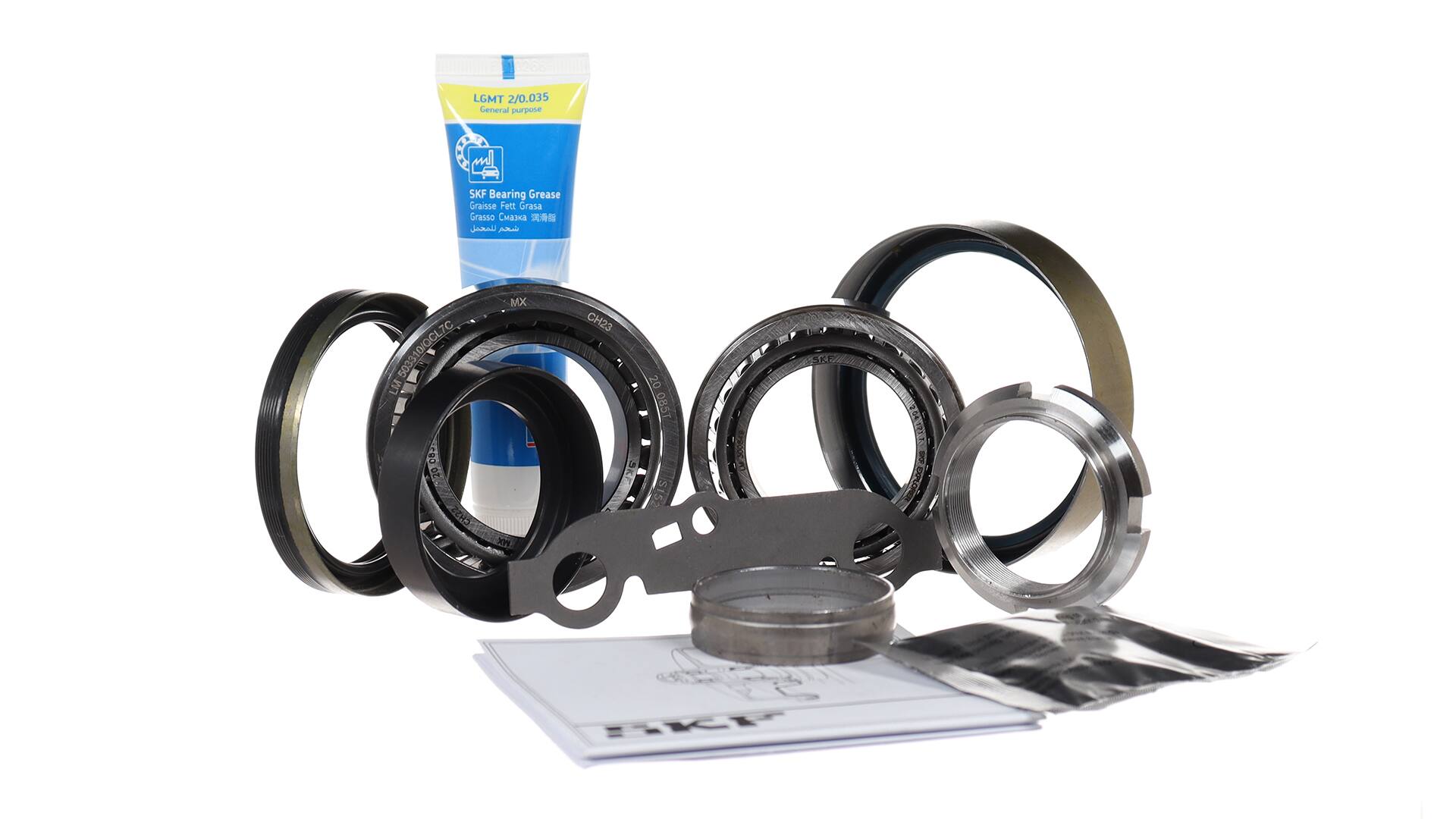 Įsigykite SKF Rato guolio komplektas Prekės Nr.: VKBA 9023 CL už žemiausią 139,25 € kainą
