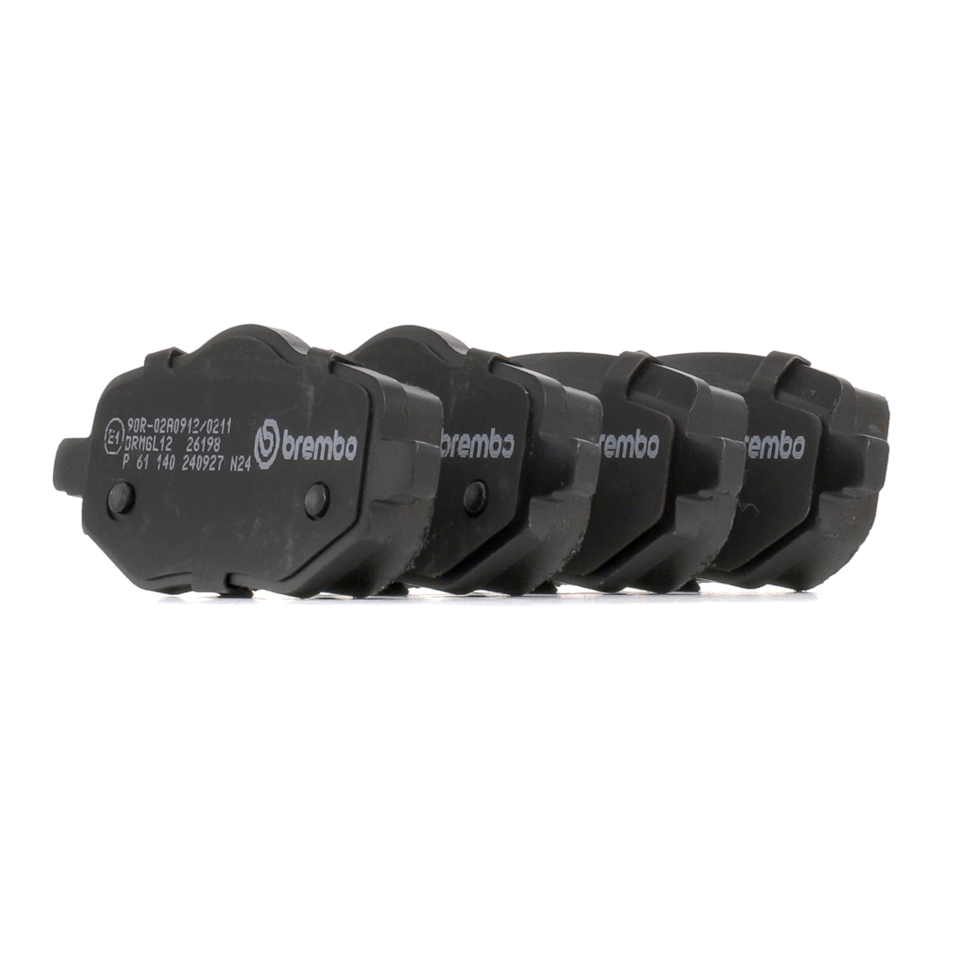 Köp BREMBO Bromsbelägg Produktnummer: P 61 140 till det förmånliga priset av 588,56 kr