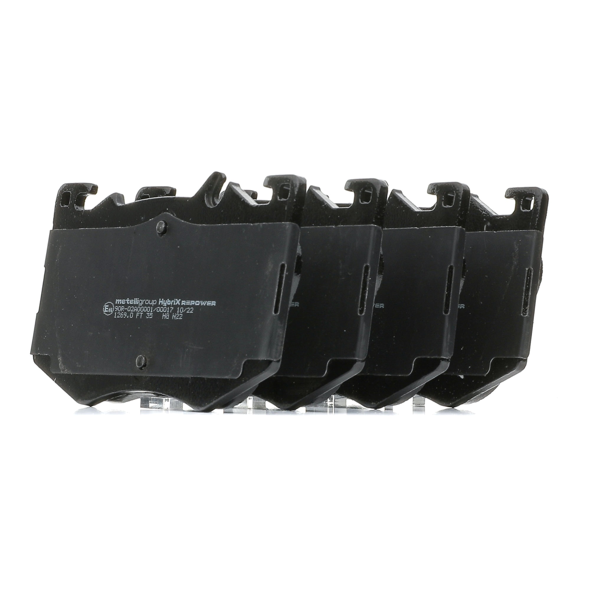 Įsigykite METELLI Stabdžių kaladėlės Prekės Nr.: 22-1269-0 už žemiausią 97,53 € kainą