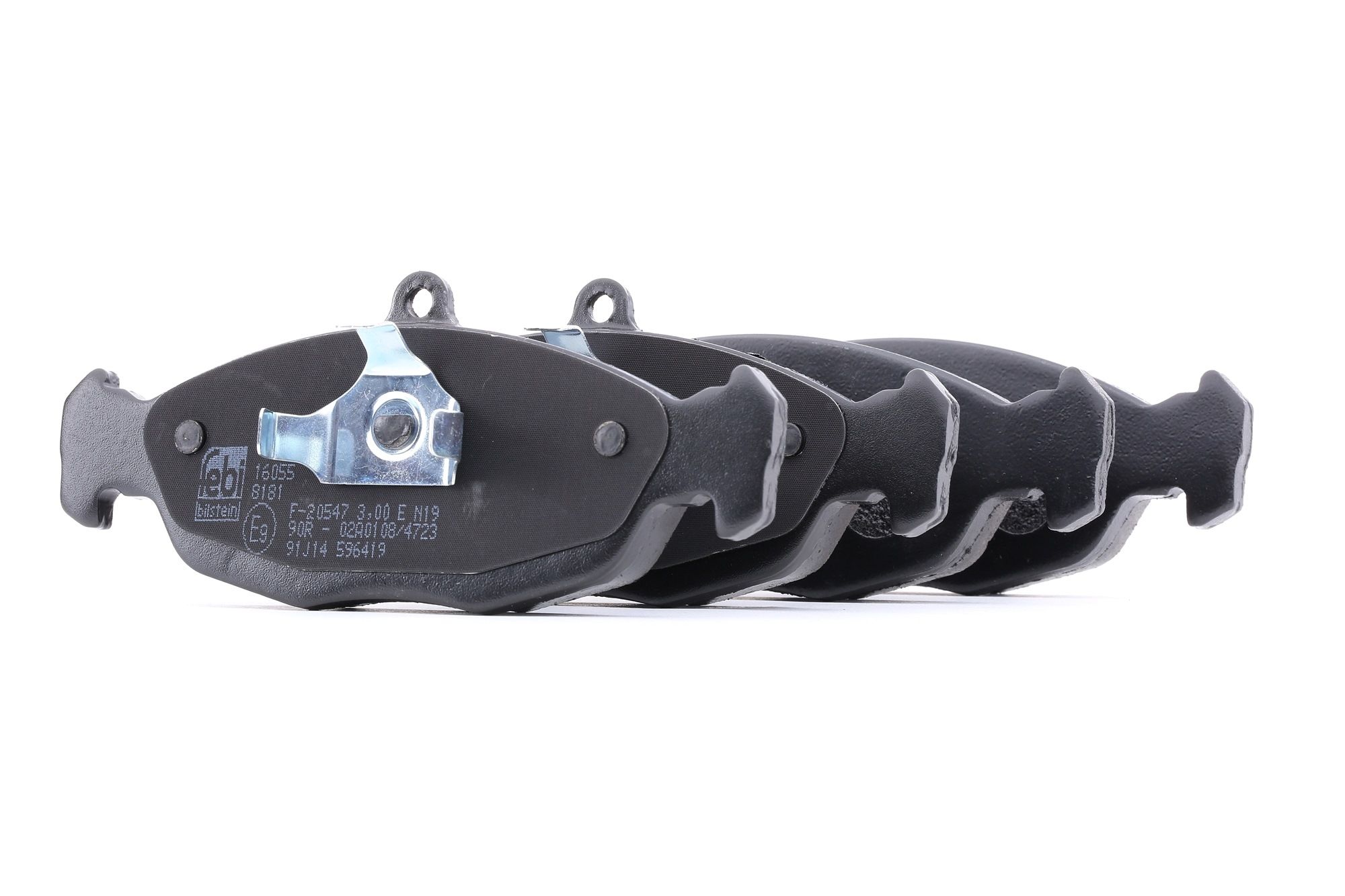 Compre FEBI BILSTEIN Pastilhas de travão Produto No.: 16055 a preços baixos de 20,74 €