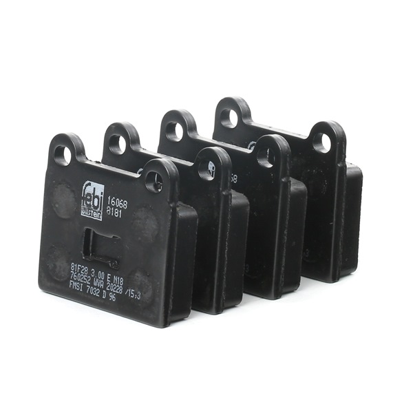 OE Bremsbelag VW DERBY 1981 171698151B, 171698151C, 171698151D von FEBI BILSTEIN