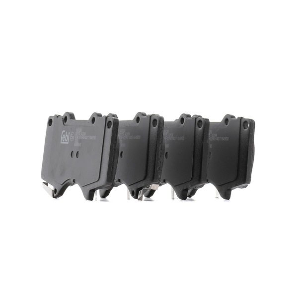 OE TOYOTA TACOMA Jarrupalat, levyjarru 0446504070, 044650K030, 044650K090 FEBI BILSTEIN - alennettuun hintaan