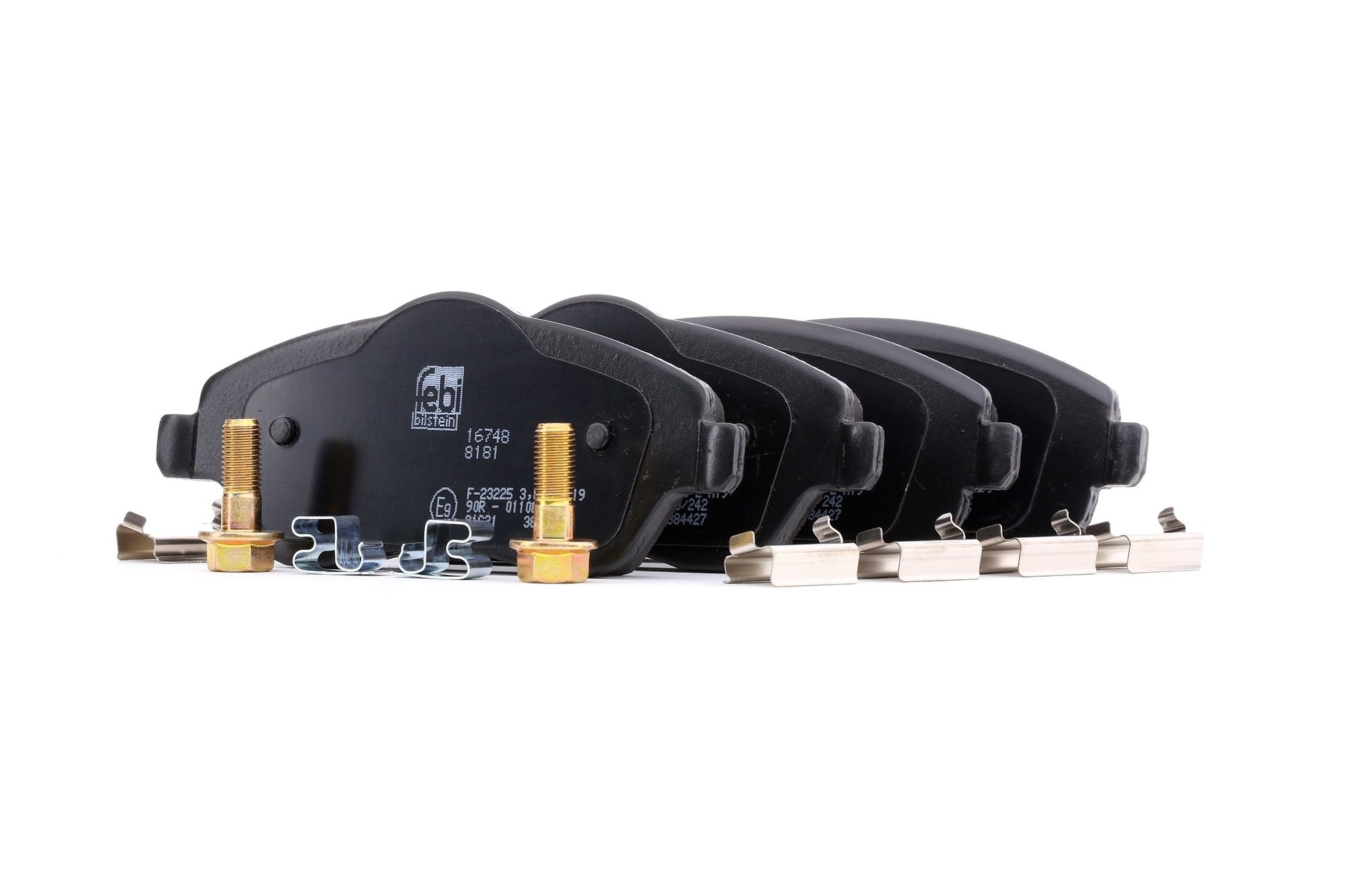 Compre FEBI BILSTEIN Pastilhas de travão Produto No.: 16748 a preços baixos de 23,54 €