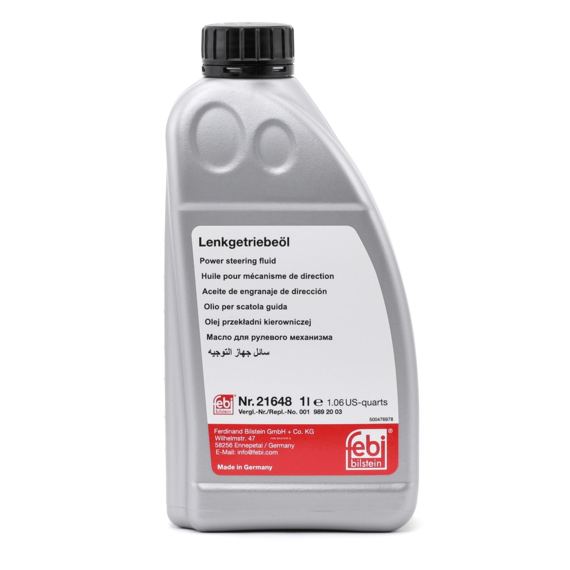 Ostke FEBI BILSTEIN Hüdraulikaõli Toode nr.: 21648 madala hinnaga 19,76 €