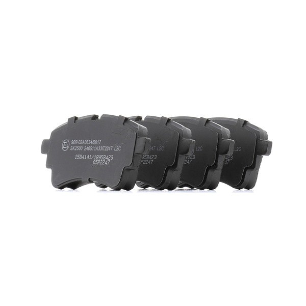 OEM Τακάκια φρένων VW 2.0 TSI 4motion 245 PS Βενζίνη 4M0698451BC από την RIDEX ηλεκτρονικά σε χαμηλές τιμές