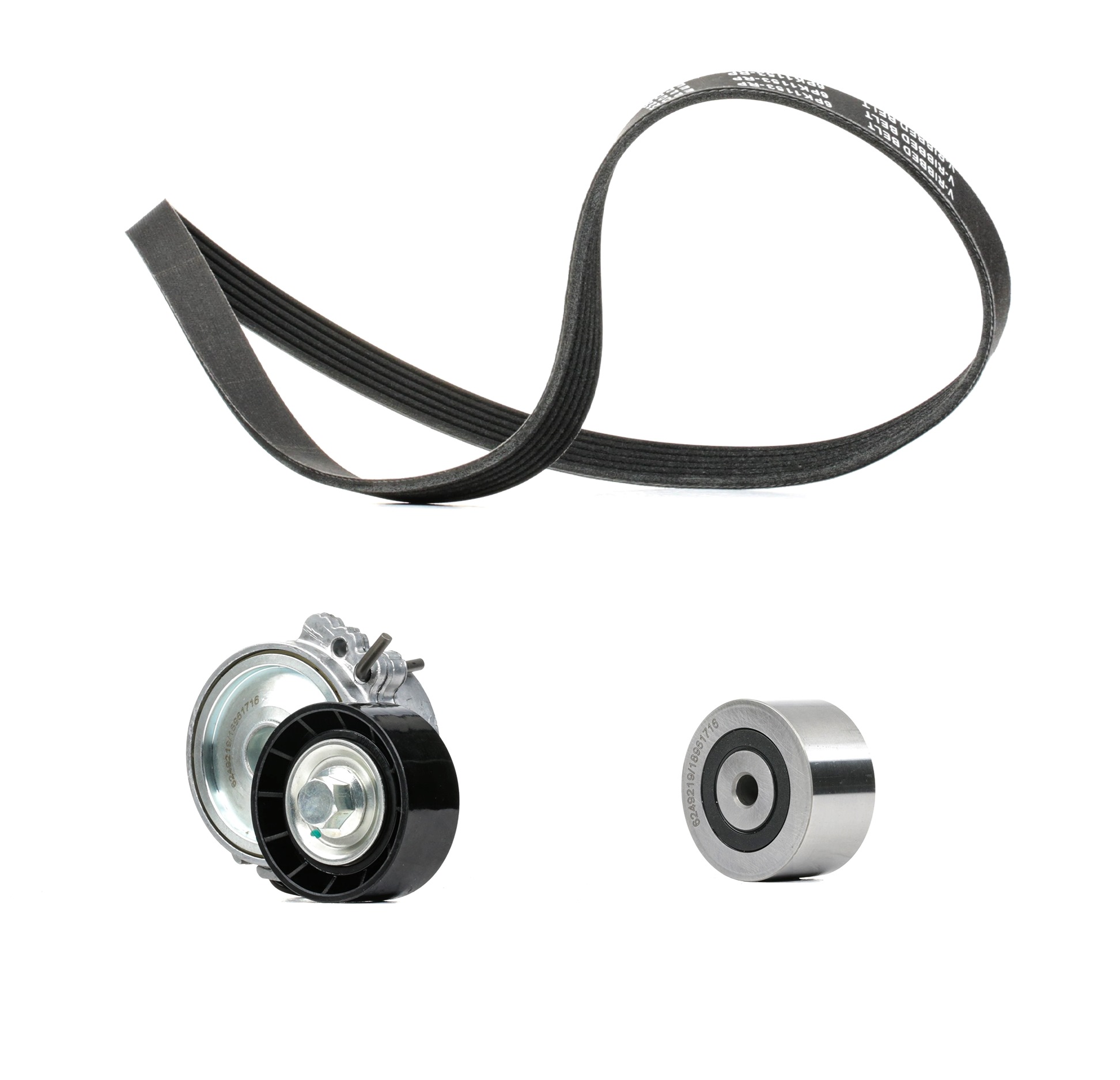 Įsigykite RIDEX PLUS V formos rumbuotas diržas, komplektas Prekės Nr.: 542R0052P už žemiausią 66,16 € kainą