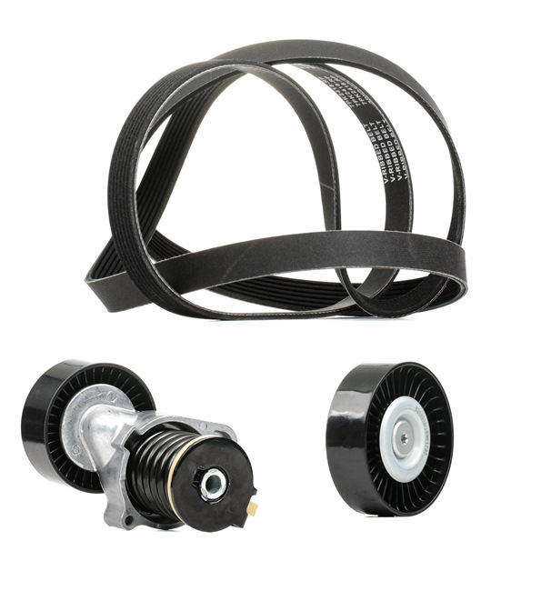 OEM Комплект пистов ремък MERCEDES-BENZ C 200 1.8 Kompressor (204.241) 184 K.C. бензин 0009936796 от RIDEX PLUS онлайн на супер цени
