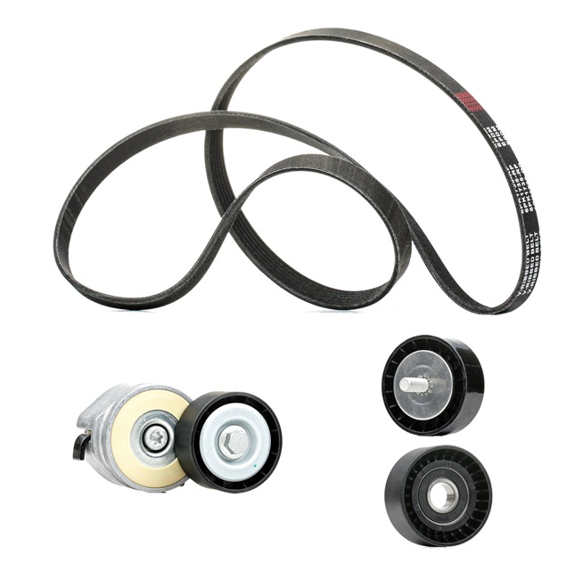 RIDEX PLUS 542R0163P kit de courroie d'accessoire ALFA ROMEO 159 Berline 939 1.9 JTDM 8V (939AXE1B, 939BXE1B, 939BXH1B) 115 CH Diesel