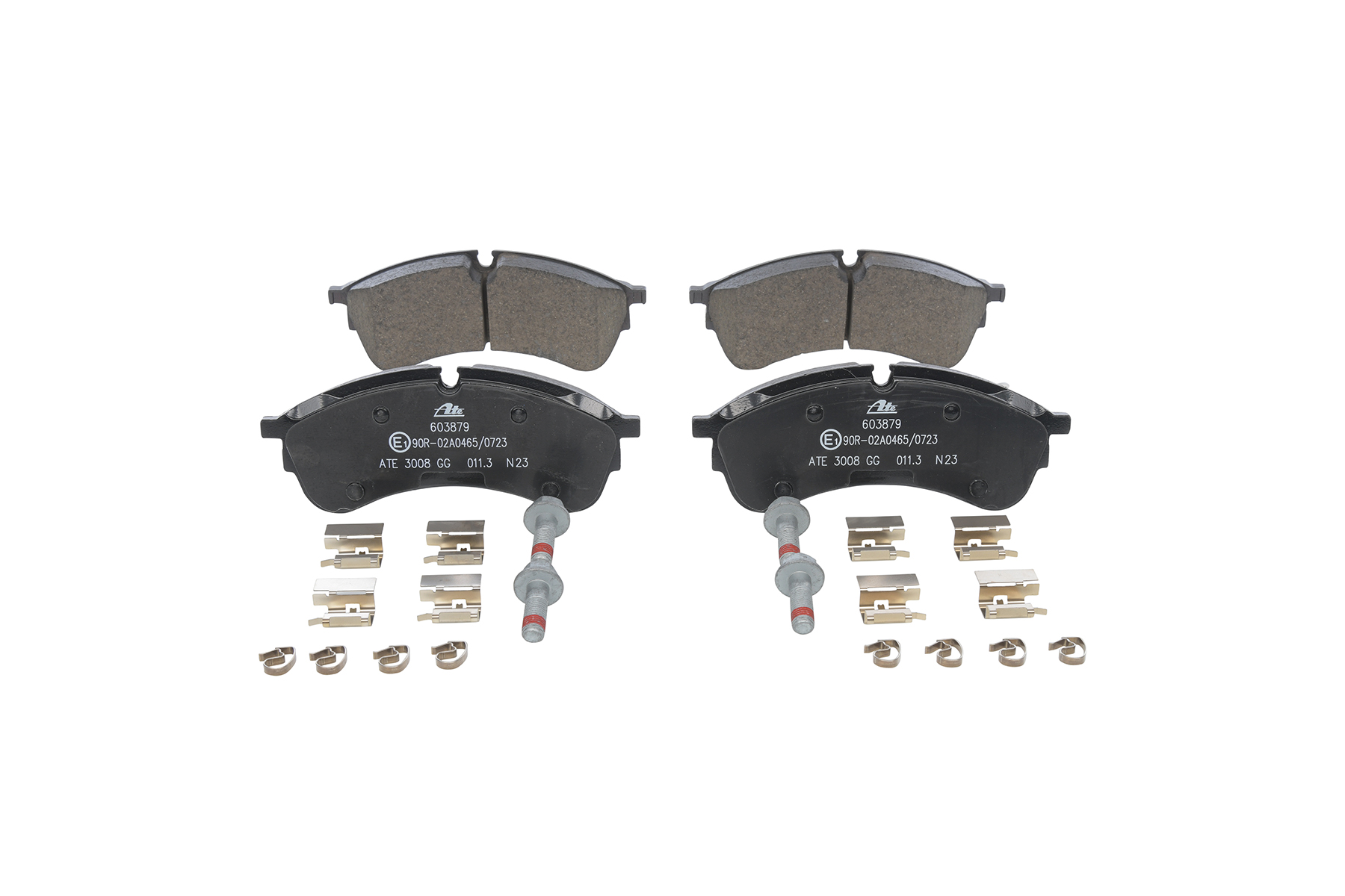 Kupte si levné originální Sada brzdových destiček, kotoučová brzda 13.0460-3879.2 porovnatelné s 2N0698151A OEM čísly online