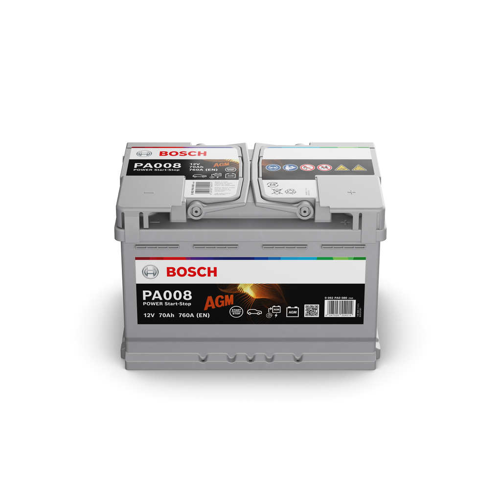 Compre BOSCH Bateria de arranque Produto No.: 0 092 PA0 080 a preços baixos de 306,07&nbsp;&euro;