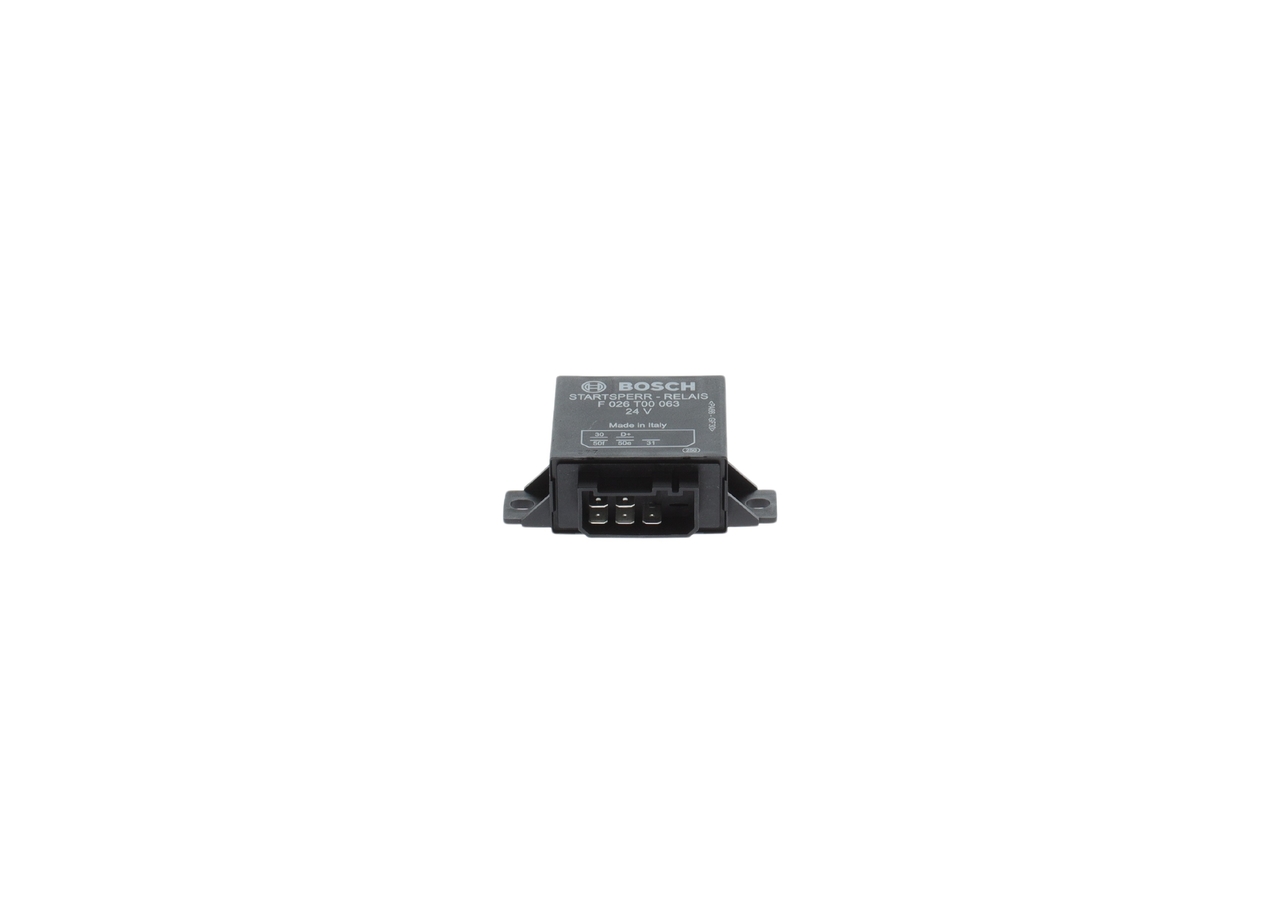 Įsigykite BOSCH Relė, imobilizatorius Prekės Nr.: F 026 T00 063 už žemiausią 122,30 € kainą