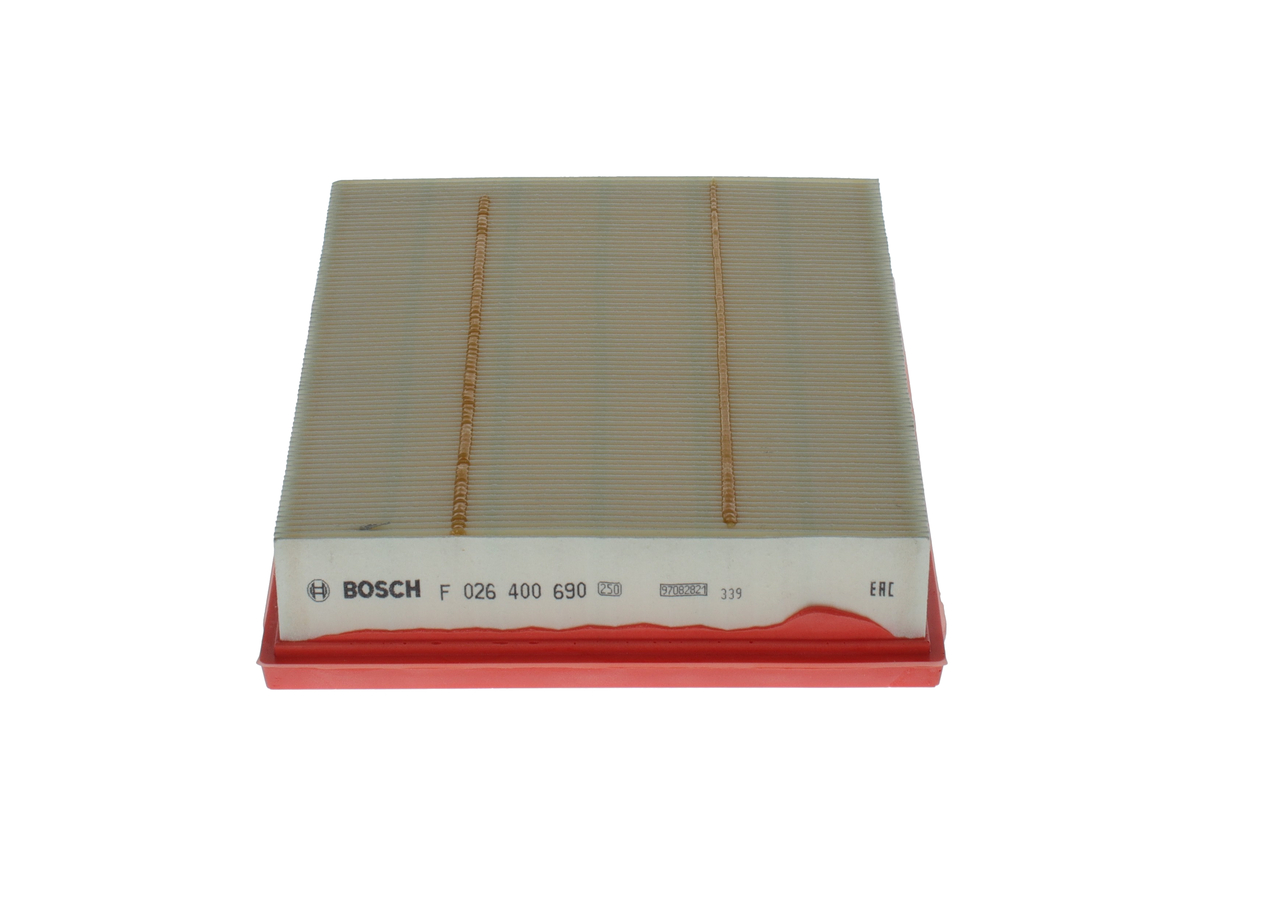 Køb billige originale Luftfilter F 026 400 690 tilsvarende med DS739601BA OEM numre online