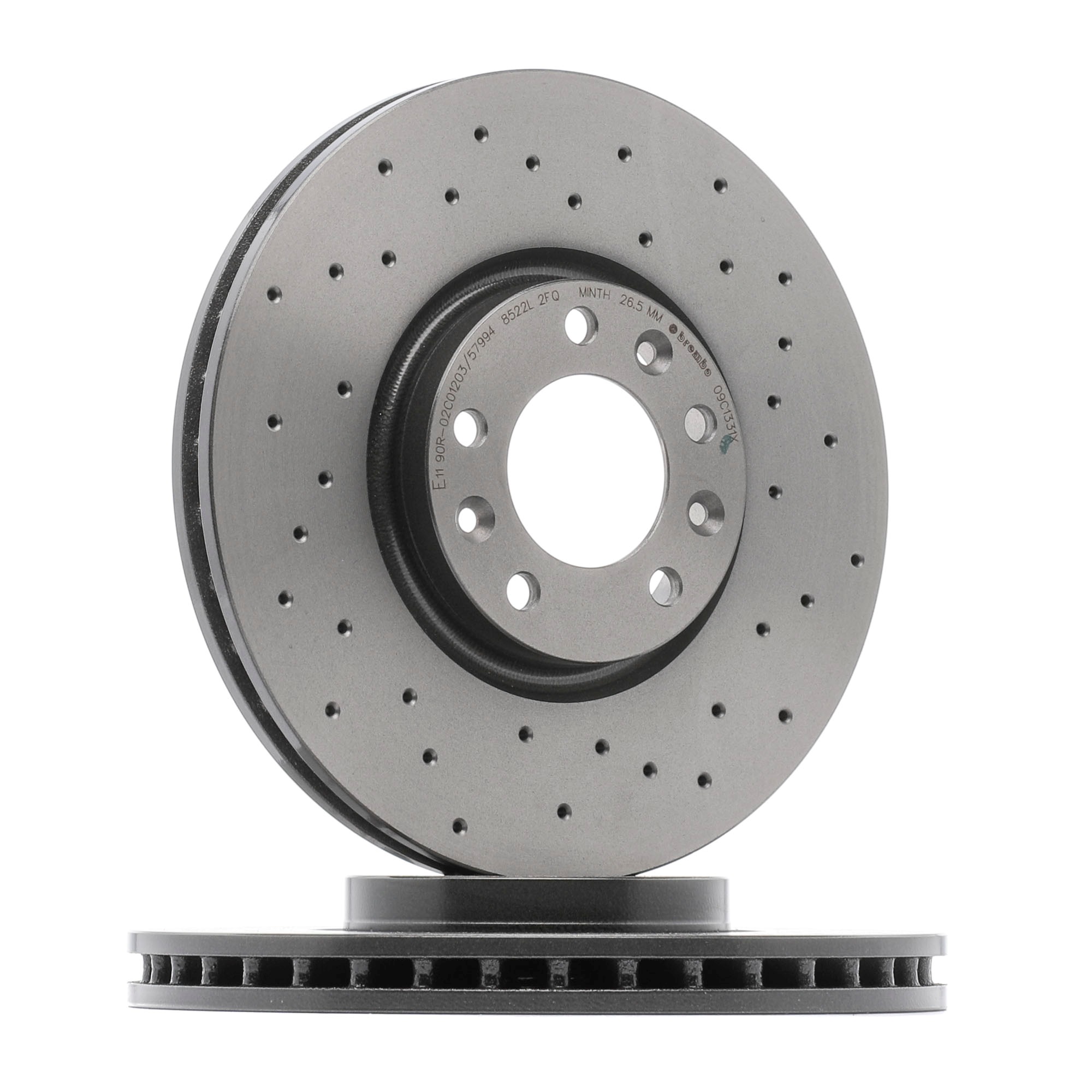 Įsigykite BREMBO Stabdžių diskas Prekės Nr.: 09.C133.1X už žemiausią 106,48 € kainą