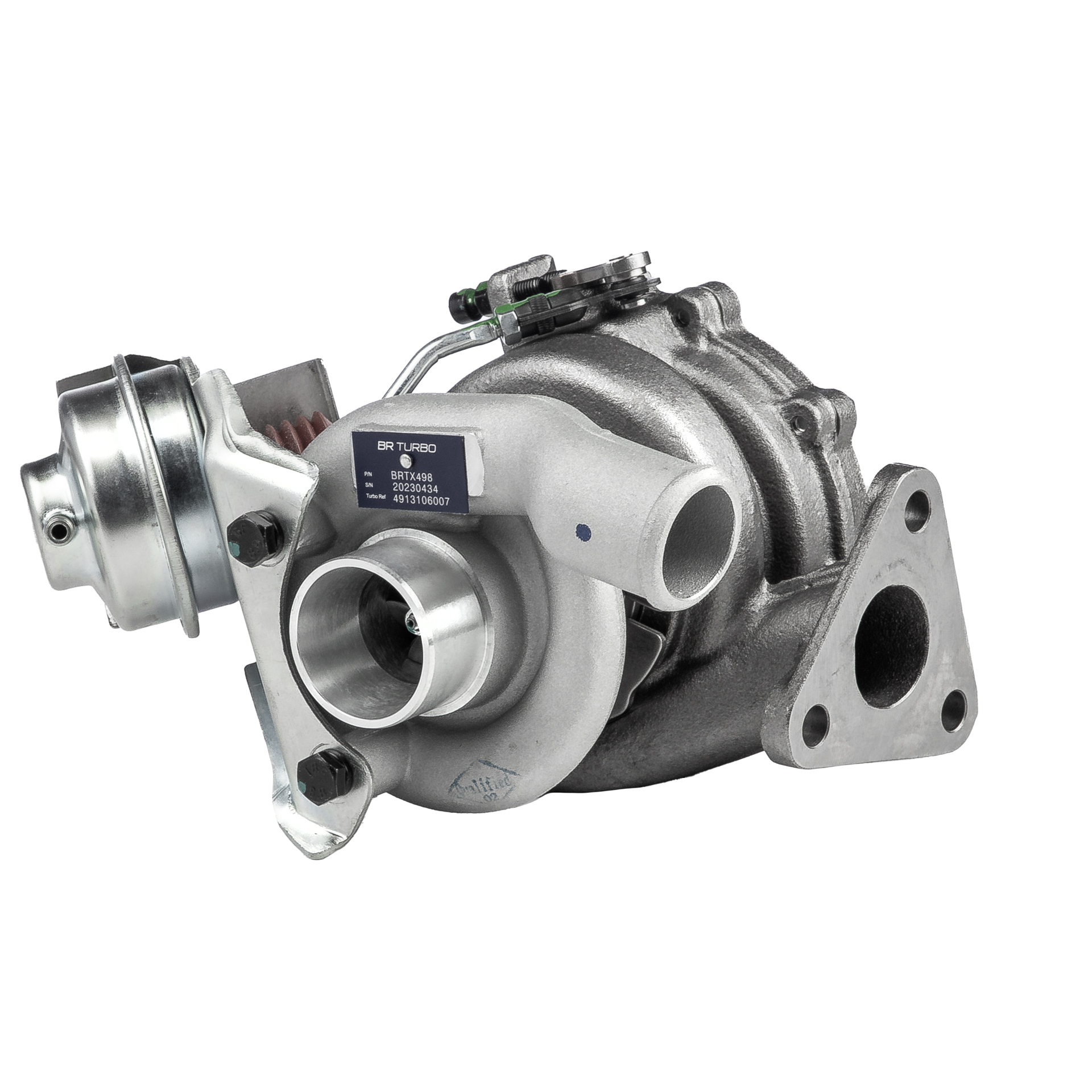 OEM Turbocompressor OPEL 1.0 (F08, F68) 58 CV Gasolina 4913106003 de BR Turbo online a preços excelentes