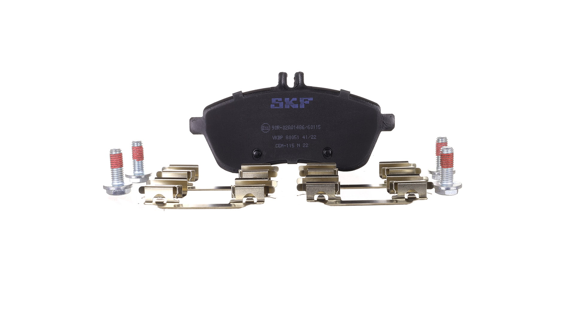 Köp SKF Bromsbelägg Produktnummer: VKBP 80051 till det förmånliga priset av 523,06 kr