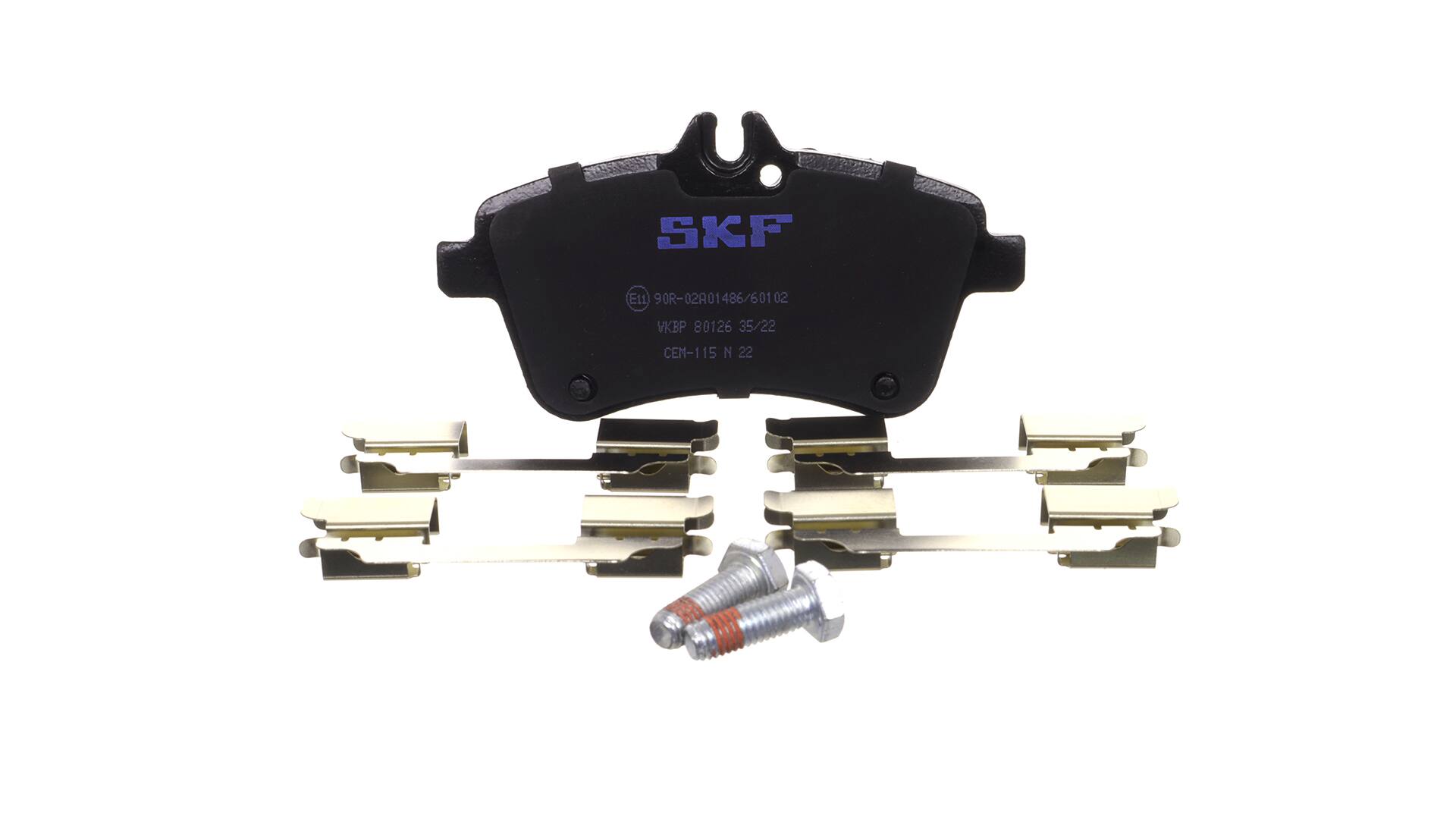 Kupte si levné originální Sada brzdových destiček, kotoučová brzda VKBP 80126 porovnatelné s 1694201220 OEM čísly online