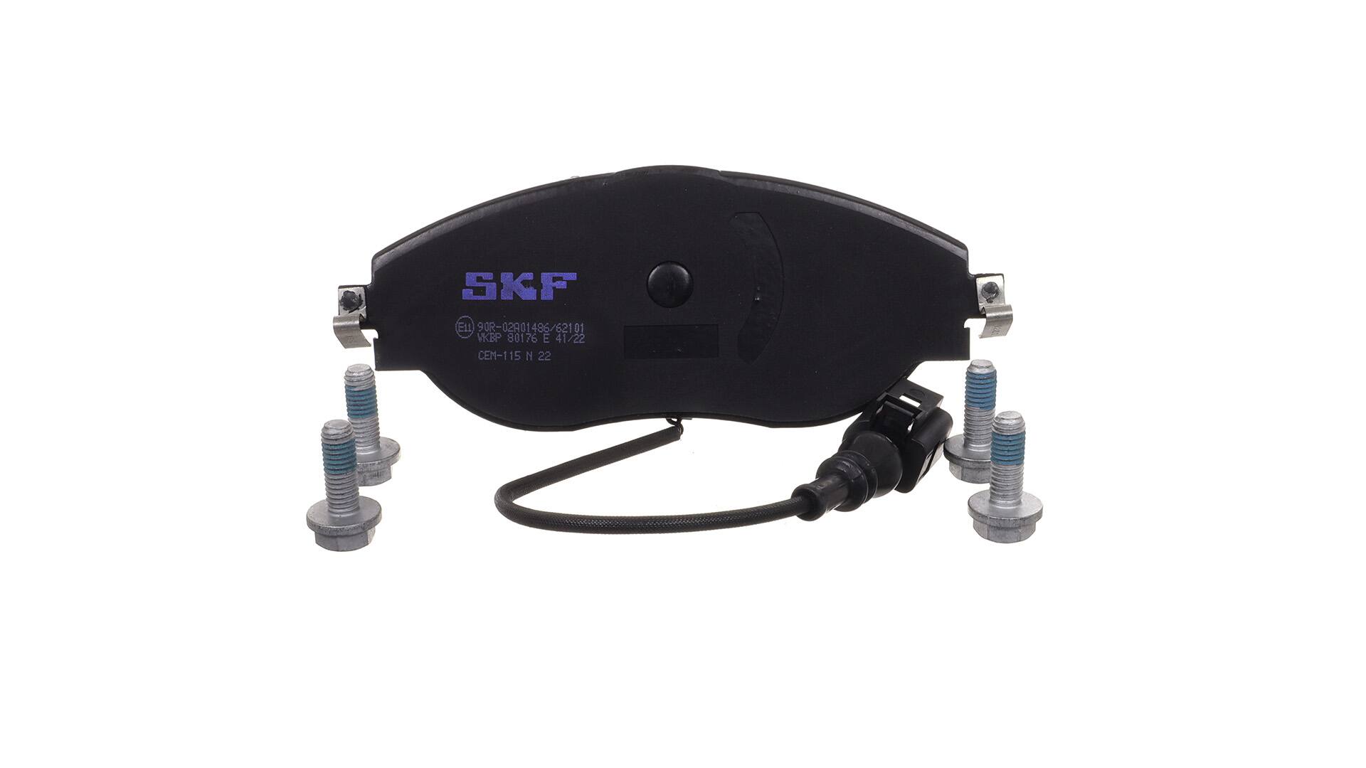 Įsigykite SKF Stabdžių kaladėlės Prekės Nr.: VKBP 80176 E už žemiausią 49,41 € kainą
