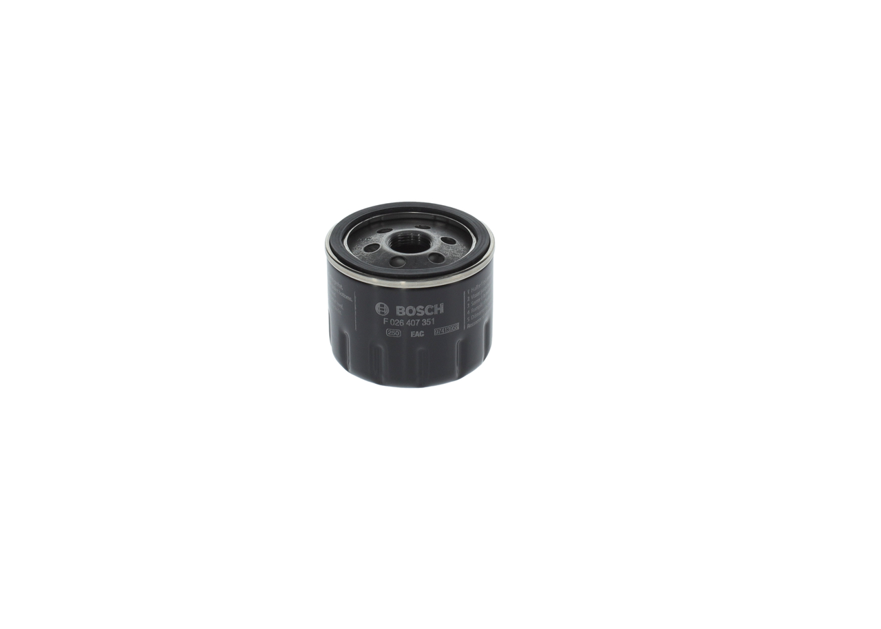 Įsigykite BOSCH Alyvos filtras Prekės Nr.: F 026 407 351 už žemiausią 11,99 € kainą