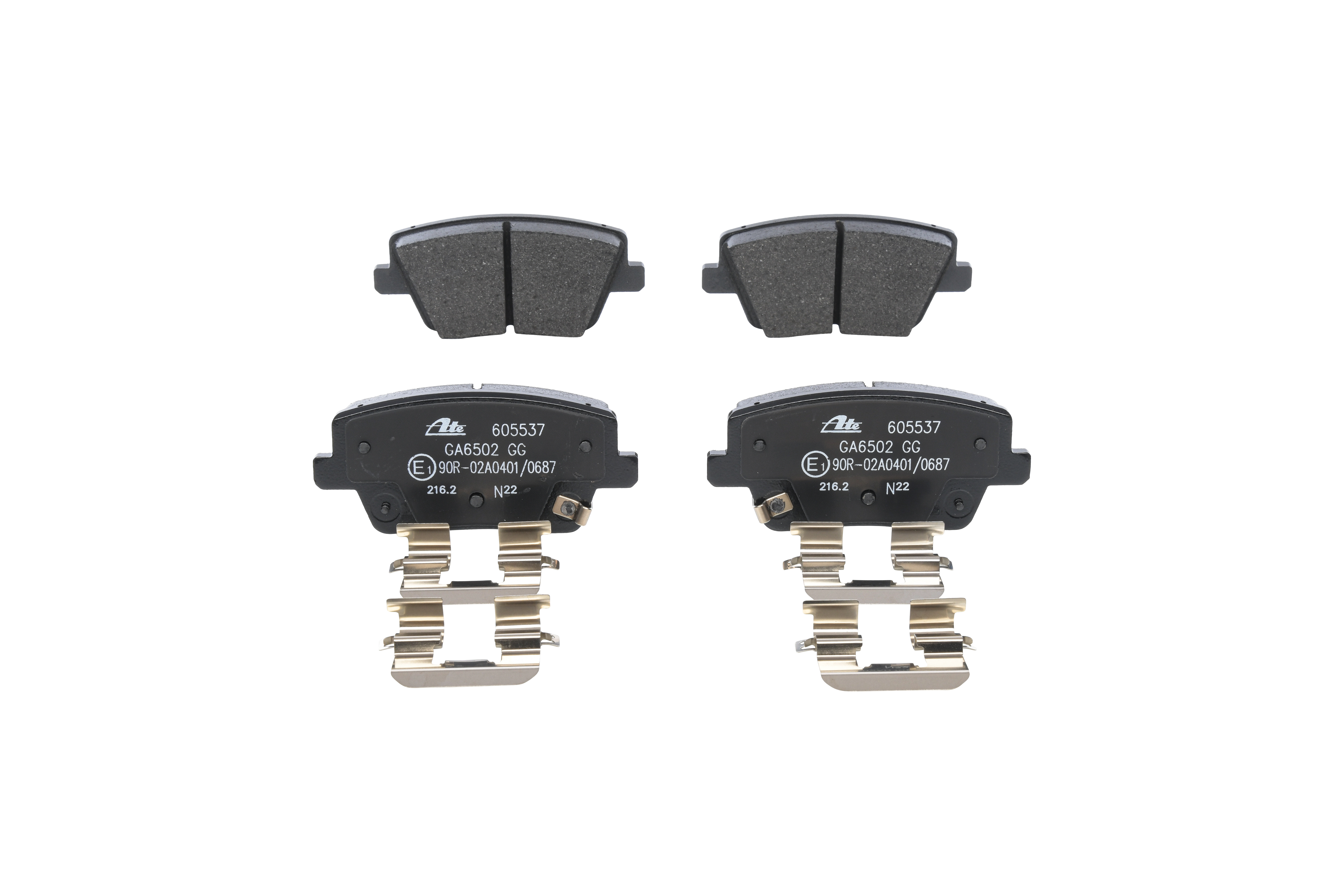 Köp billiga original Bromsbelägg 13.0460-5537.2 jämförbara med 58302S0A30 OEM nummer på nätet