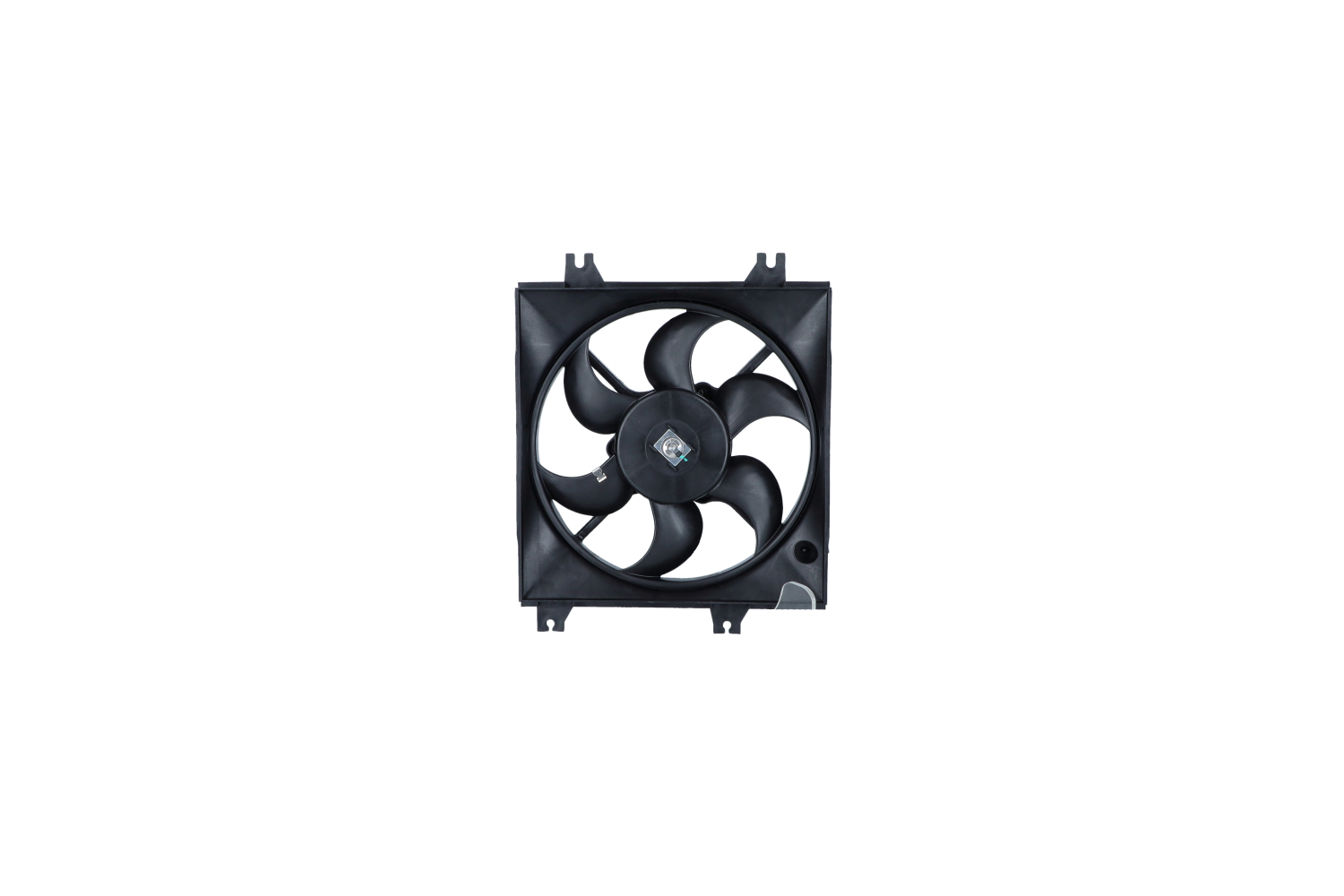 HYUNDAI Excel II Hatchback (X2) 1992 Cooling fan assembly NRF OEM 9773025000, 9773025100, 9773525100