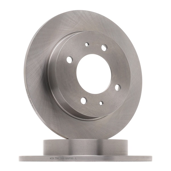 OE Bremseskive HYUNDAI LANTRA 1999 5841129300, 5841129310, DDF1270 fra MAPCO