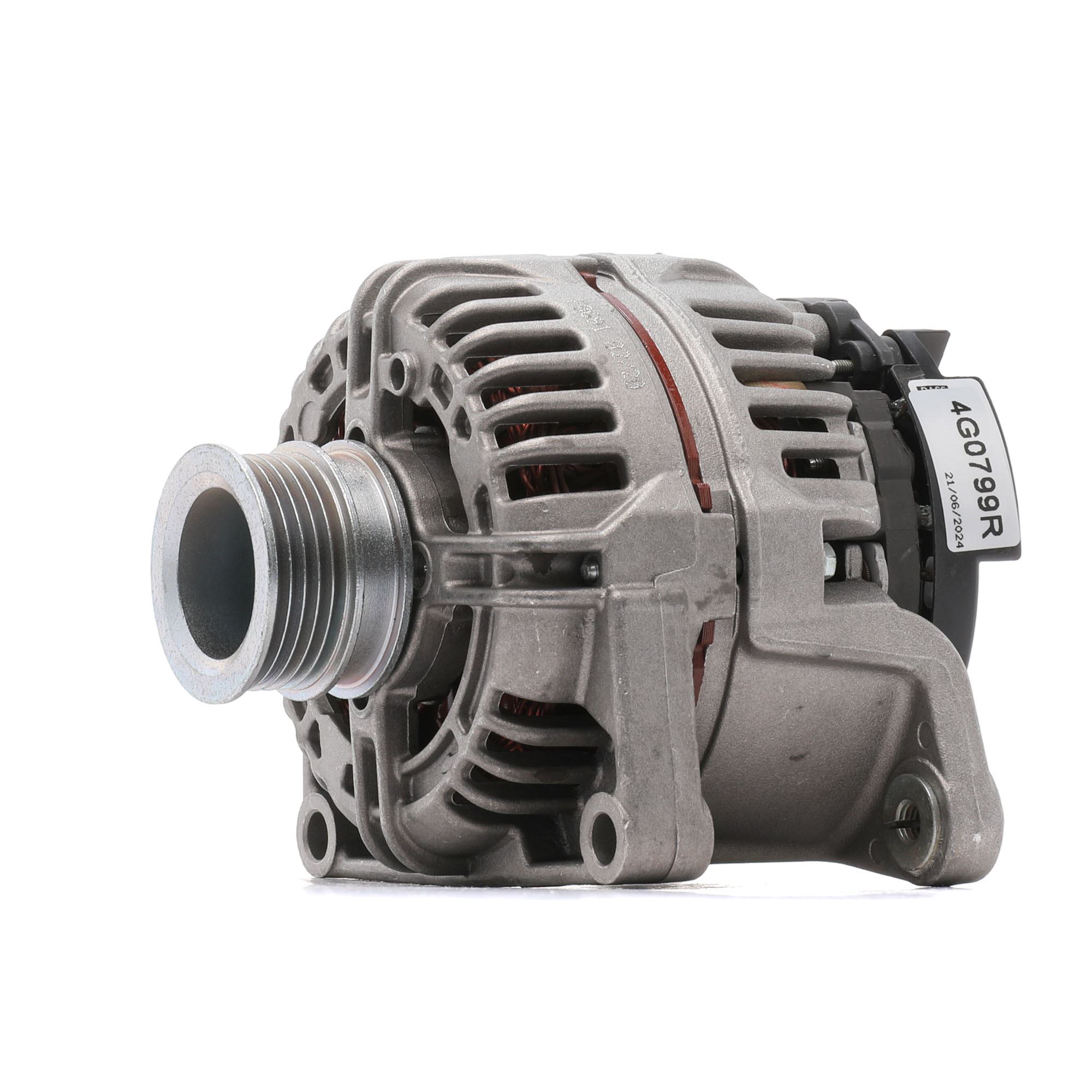 Įsigykite RIDEX REMAN Kintamosios srovės generatorius Prekės Nr.: 4G0799R už žemiausią 114,97 € kainą