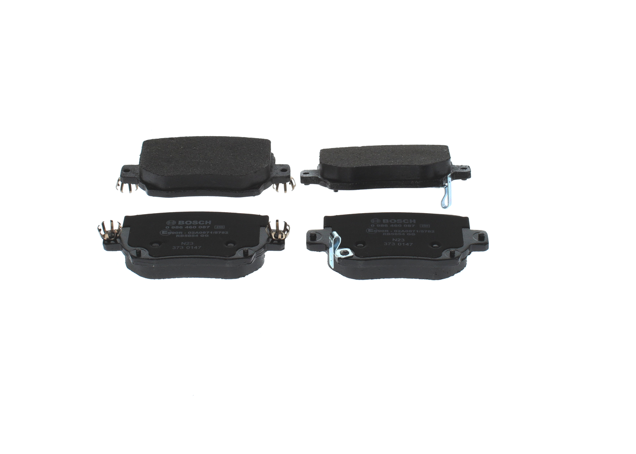 Kjøp BOSCH Bremseklosser Product No .: 0 986 460 087 for den lave prisen av 1071,29 kr