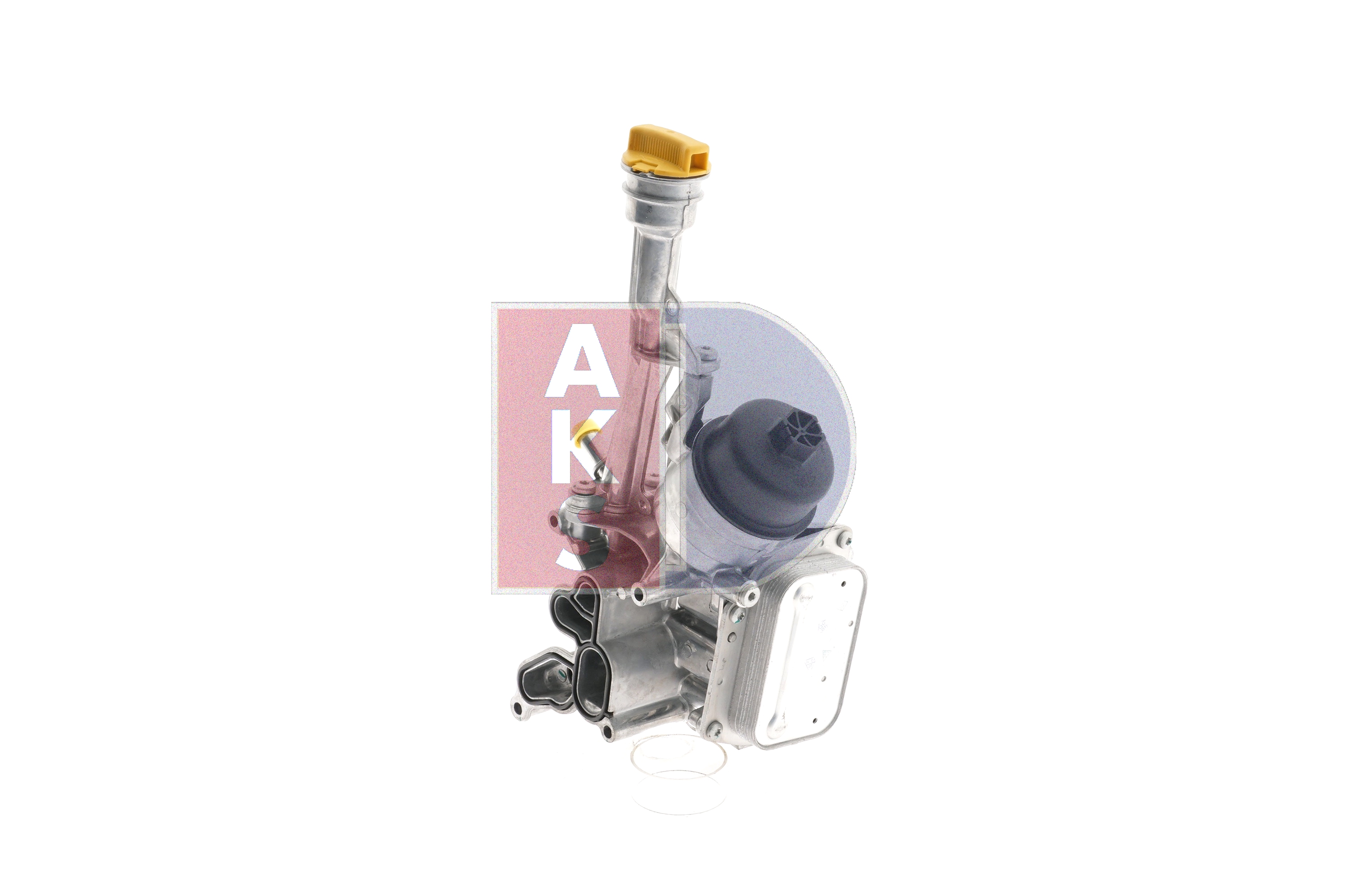 OEM Маслен радиатор, двигателно масло FIAT 1.3 D Multijet (263ZXT1A, 263WXT1A, 263ZYA1A, 263WYA1A) 80 K.C. дизел 1681160380 от AKS DASIS онлайн на супер цени