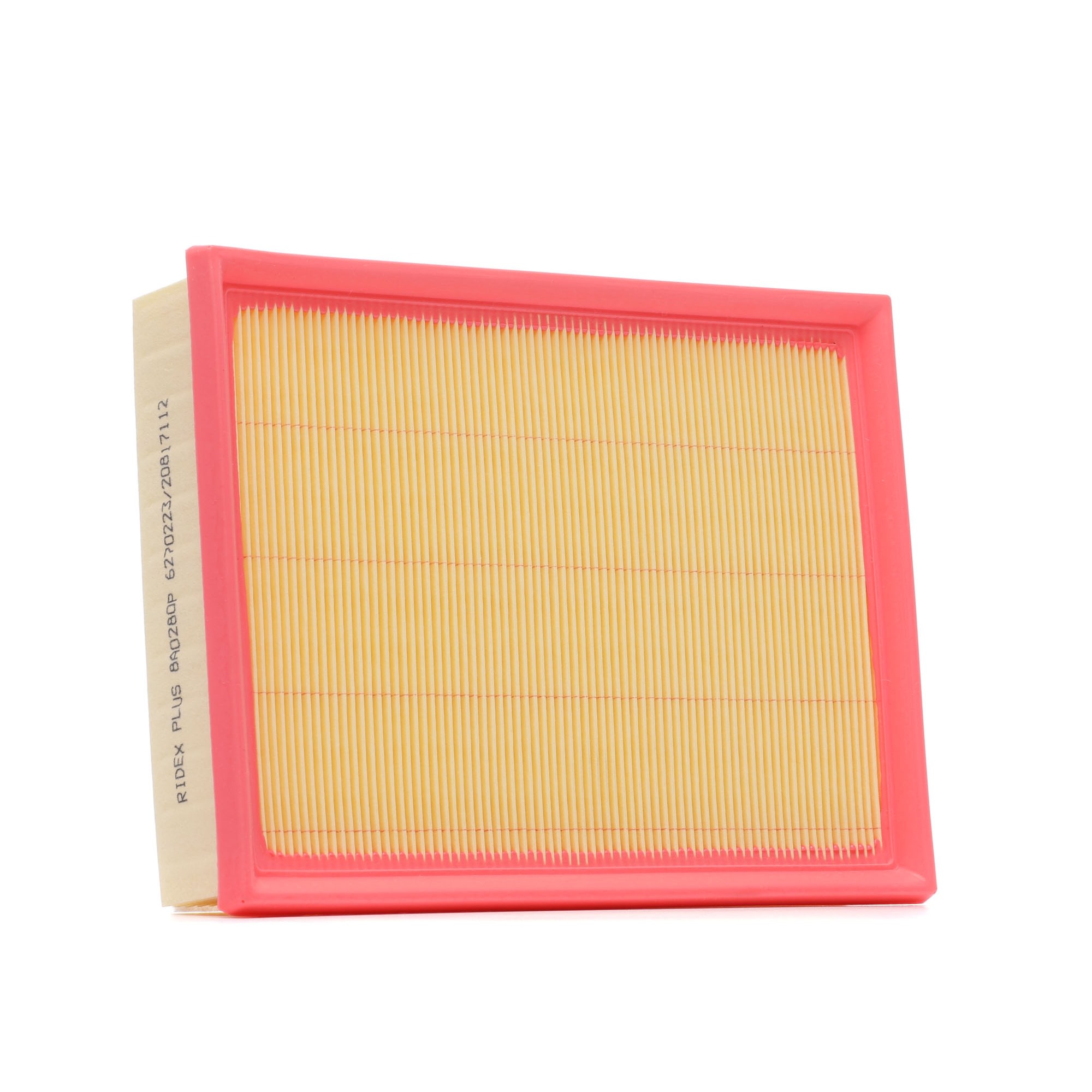 Įsigykite RIDEX PLUS Oro filtras Prekės Nr.: 8A0280P už žemiausią 12,68 € kainą