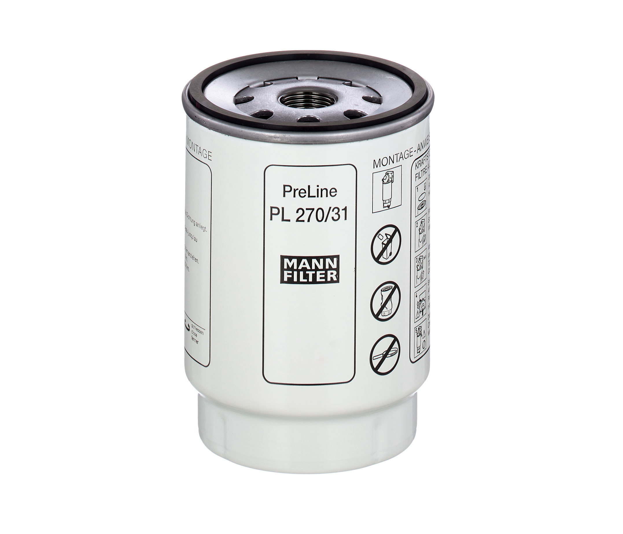 Köp MANN-FILTER Bränslefilter Produktnummer: PL 270/31 z till det förmånliga priset av 608,35 kr