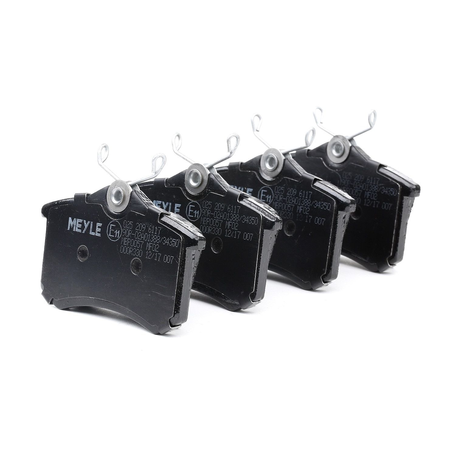 Koop MEYLE Remblokken Productnr.: 025 209 6117 aan de laagste prijs van 21,50 €