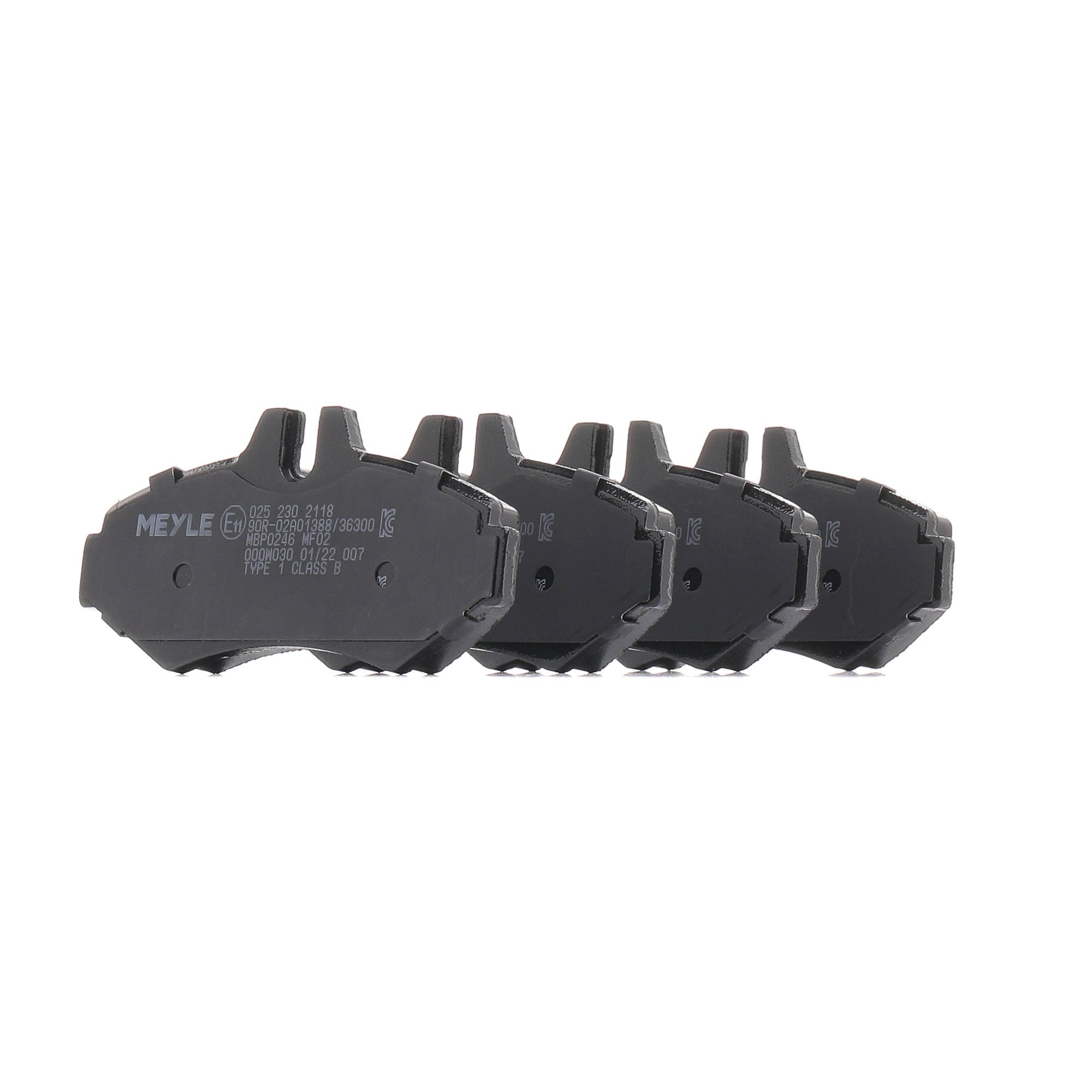 Ostke MEYLE Piduriklotsid Toode nr.: 025 230 2118 madala hinnaga 27,42 €