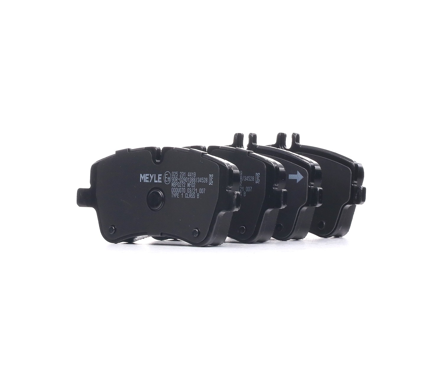 Įsigykite MEYLE Stabdžių kaladėlės Prekės Nr.: 025 231 4419 už žemiausią 29,84 € kainą
