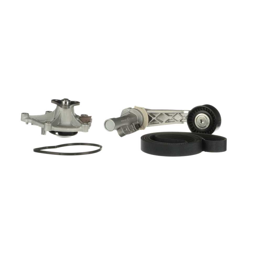 DS 1.6 VTi 120 LE Benzin Vízszivattyú + bordásszíj készlet OEM GATES gépkocsihoz online, nagyszerű áron