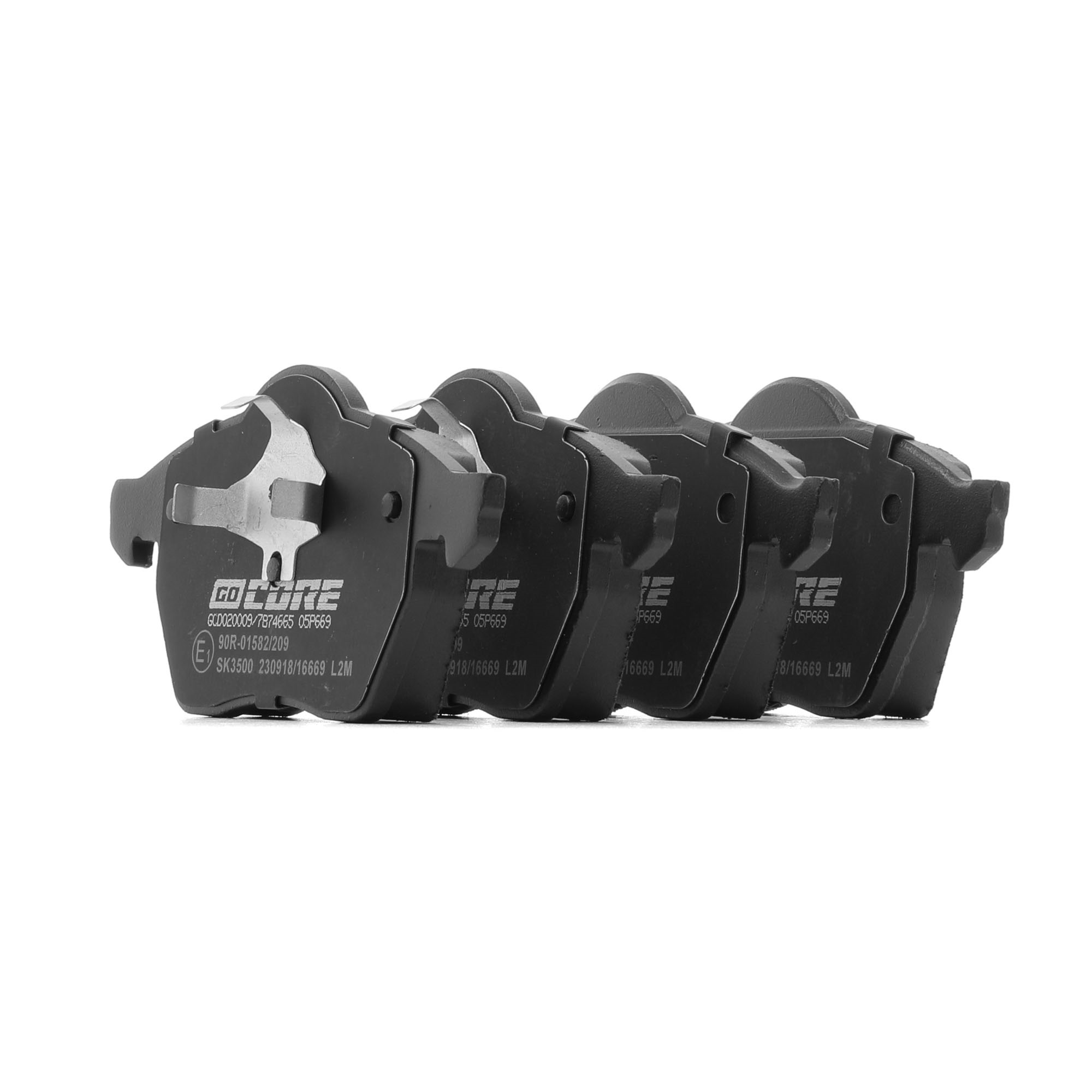 goCORE Bremsbeläge Produkt Nr.: GCD020009 zum günstigen Preis von 76,73 € kaufen