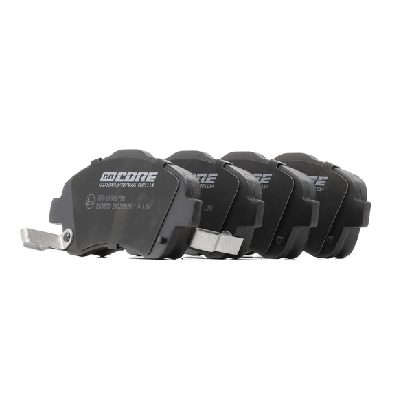 goCORE 04465 05 270 Bremsbeläge