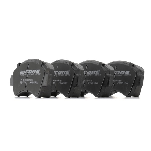 Plaquettes de frein E 172 361
