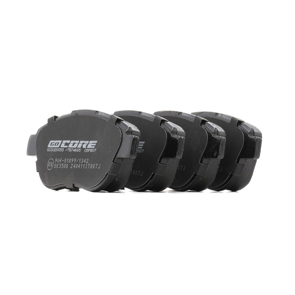 GCD020053 goCORE Bremsbelag Idea (350) 1.8 Flex 112 PS Benzin/Ethanol