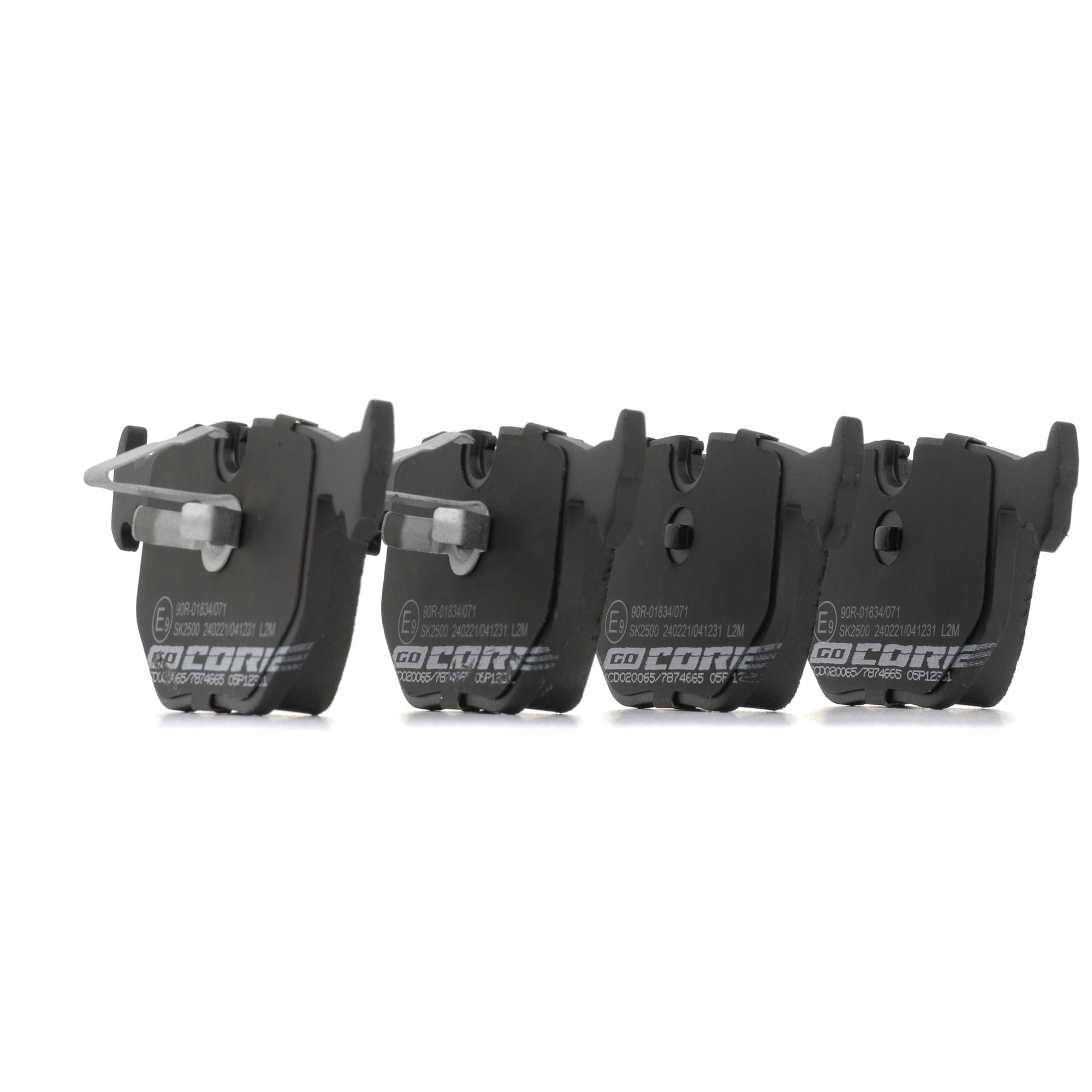 goCORE Bremsbeläge Produkt Nr.: GCD020065 zum günstigen Preis von 81,82 € kaufen